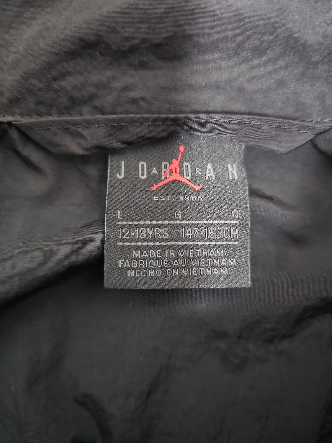 키즈 조던 우븐 바람막이 자켓 L 여성55가능 상품이미지3