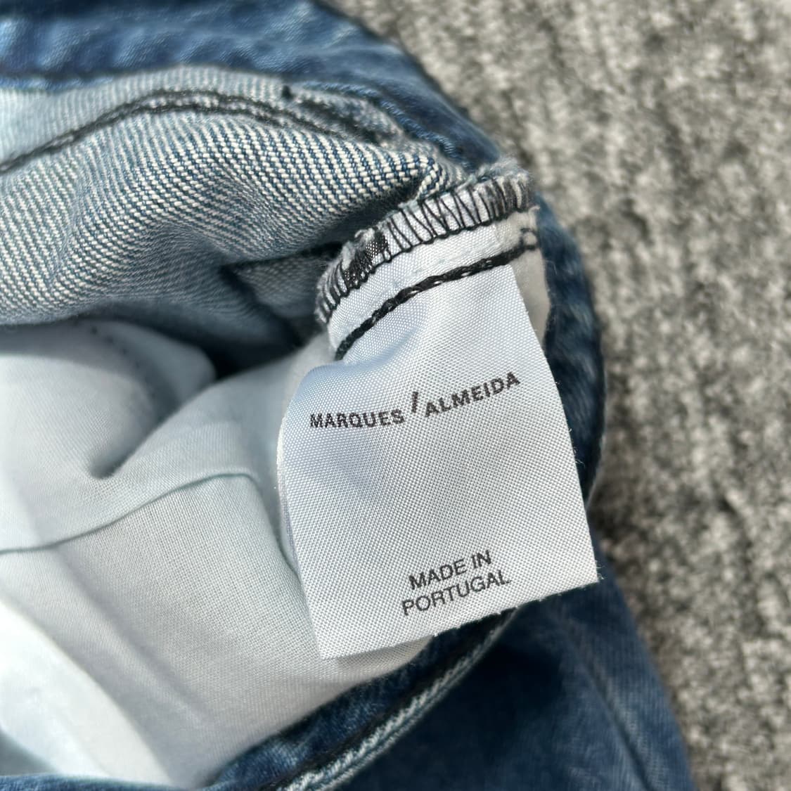 마르케스 알메이다 레이스업 데님 팬츠 상품이미지7