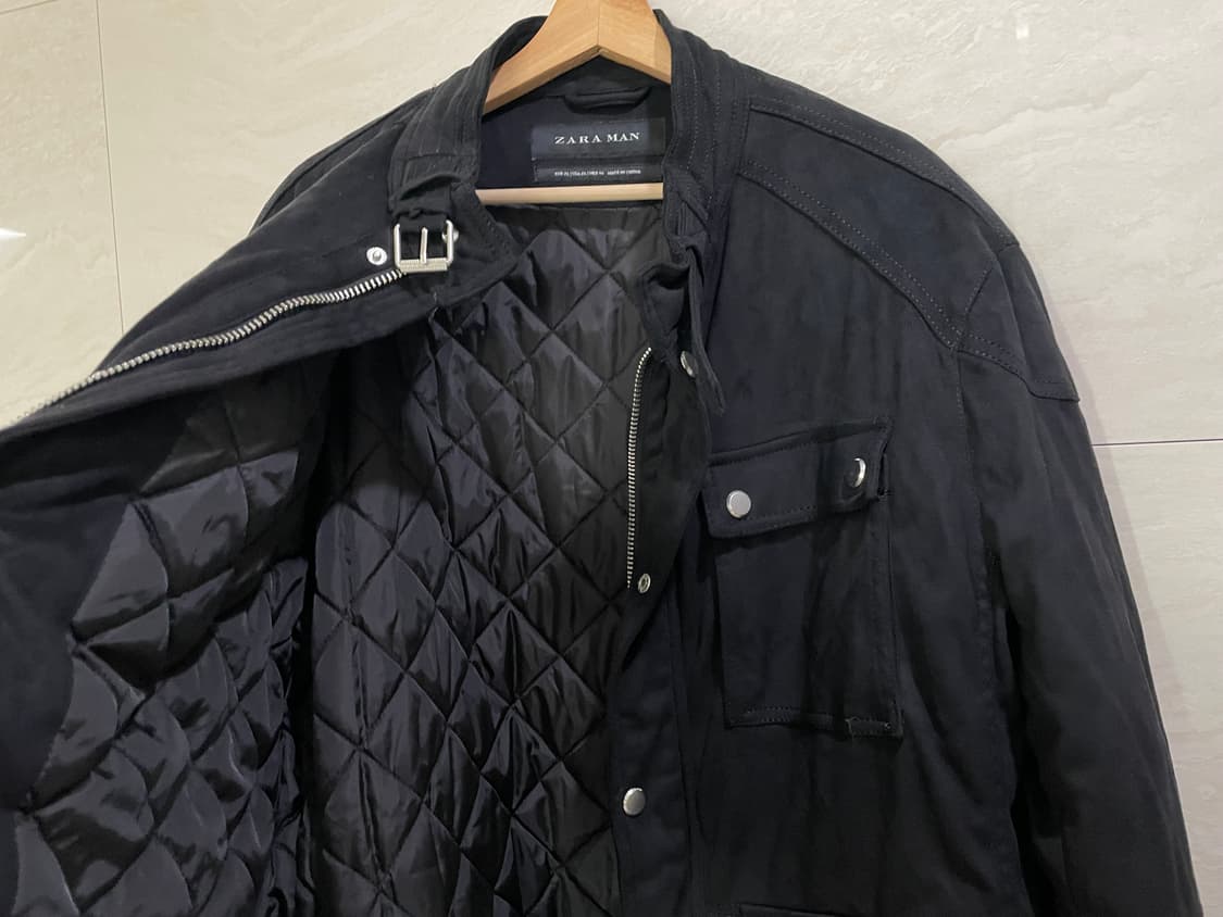 자라 / 스웨이드 점퍼, 남성점퍼 / XL 상품이미지7