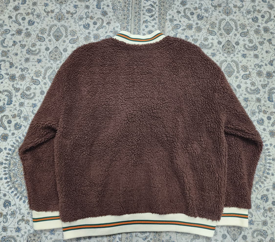 컨버스 브라운 뽀글이 플리스 자켓 LL(110-113) 상품이미지2