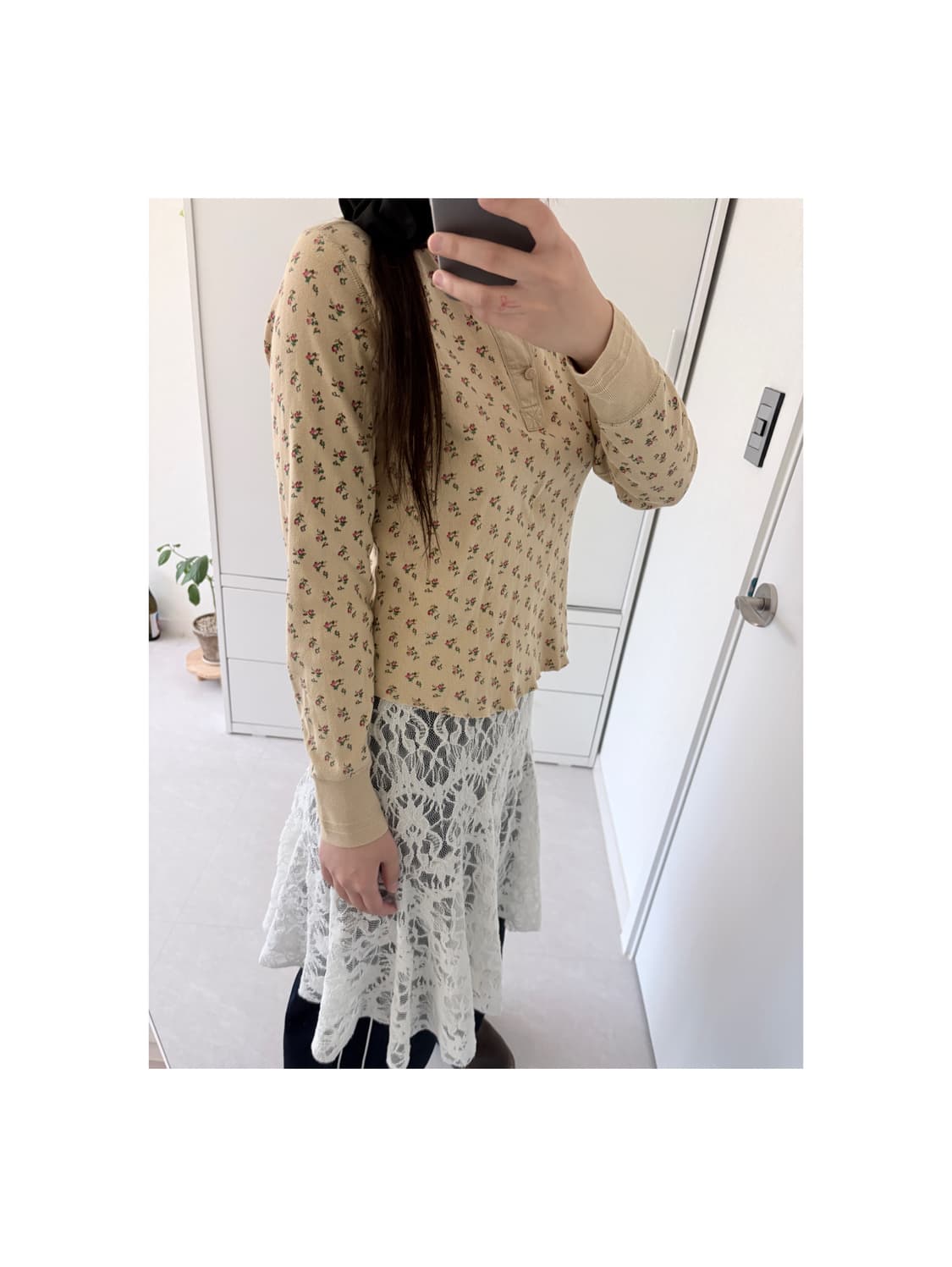 랄프로렌 플라워 빈티지 탑 상품이미지3