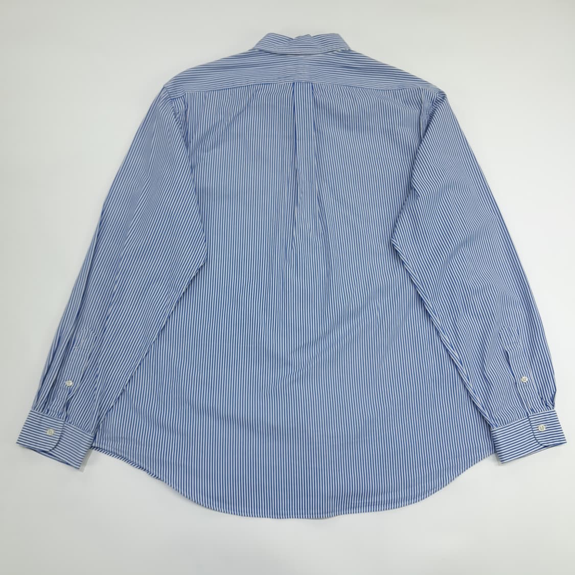 Co507 2XL 폴로 랄프로렌 블루 스트라이프 긴팔 셔츠 남방 상품이미지7