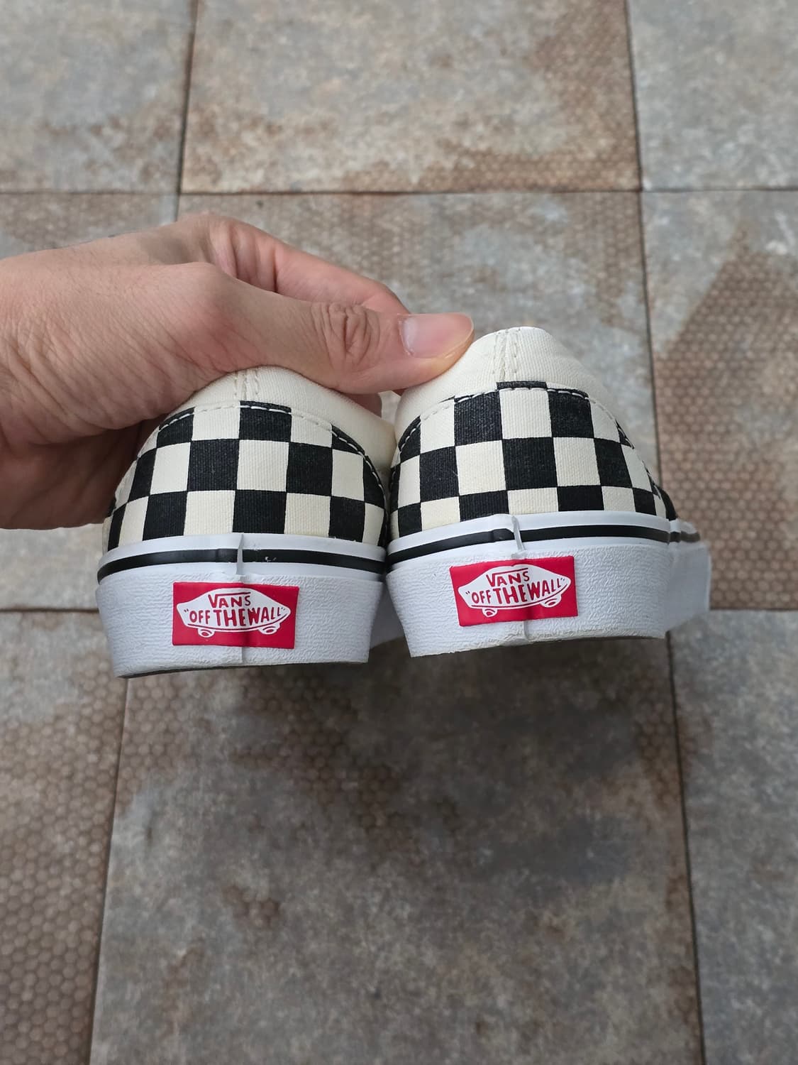 (225)반스 체커보드 슬립온  상품이미지7