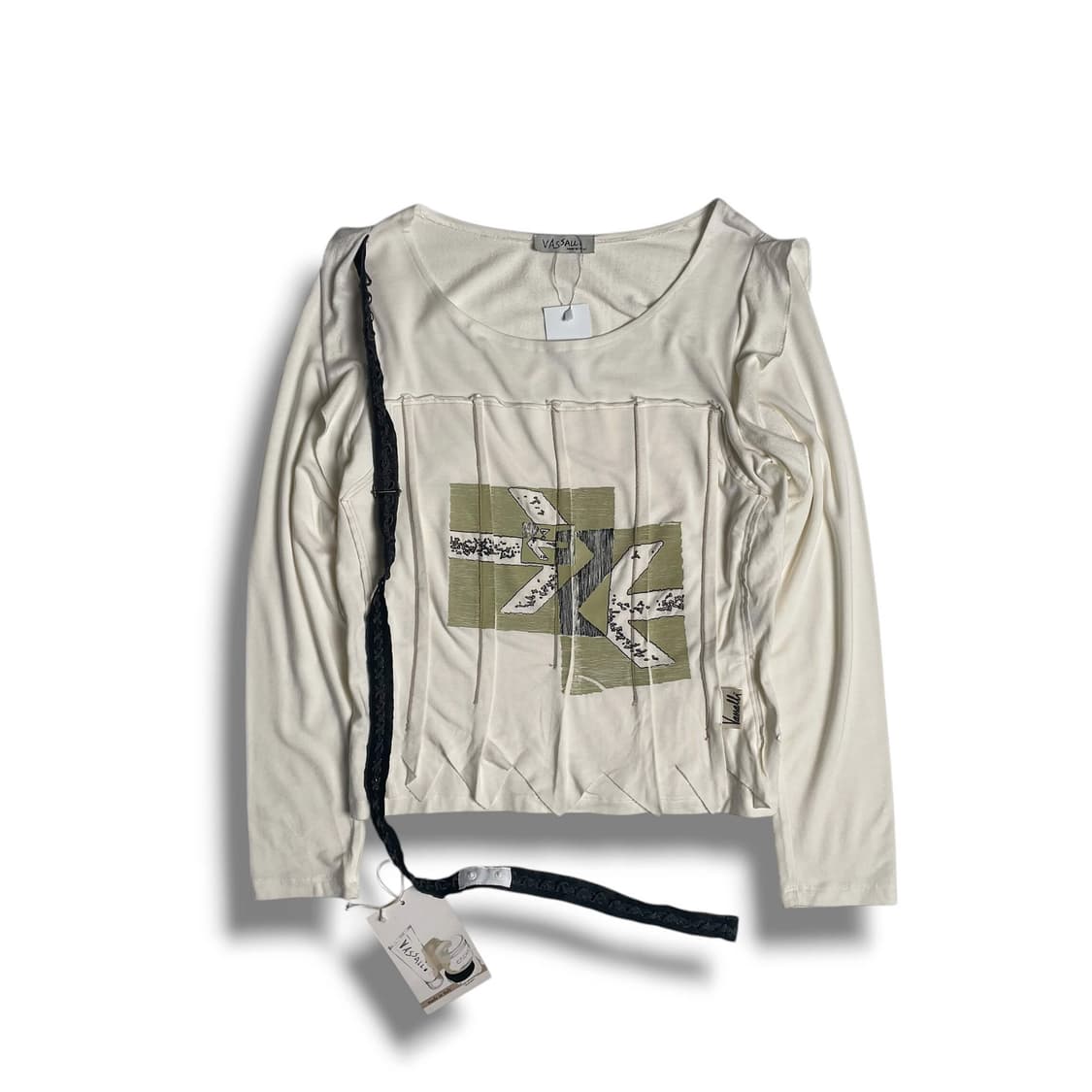 Vassali 화살표 프린팅 롱 슬리브 (italy)   상품이미지1