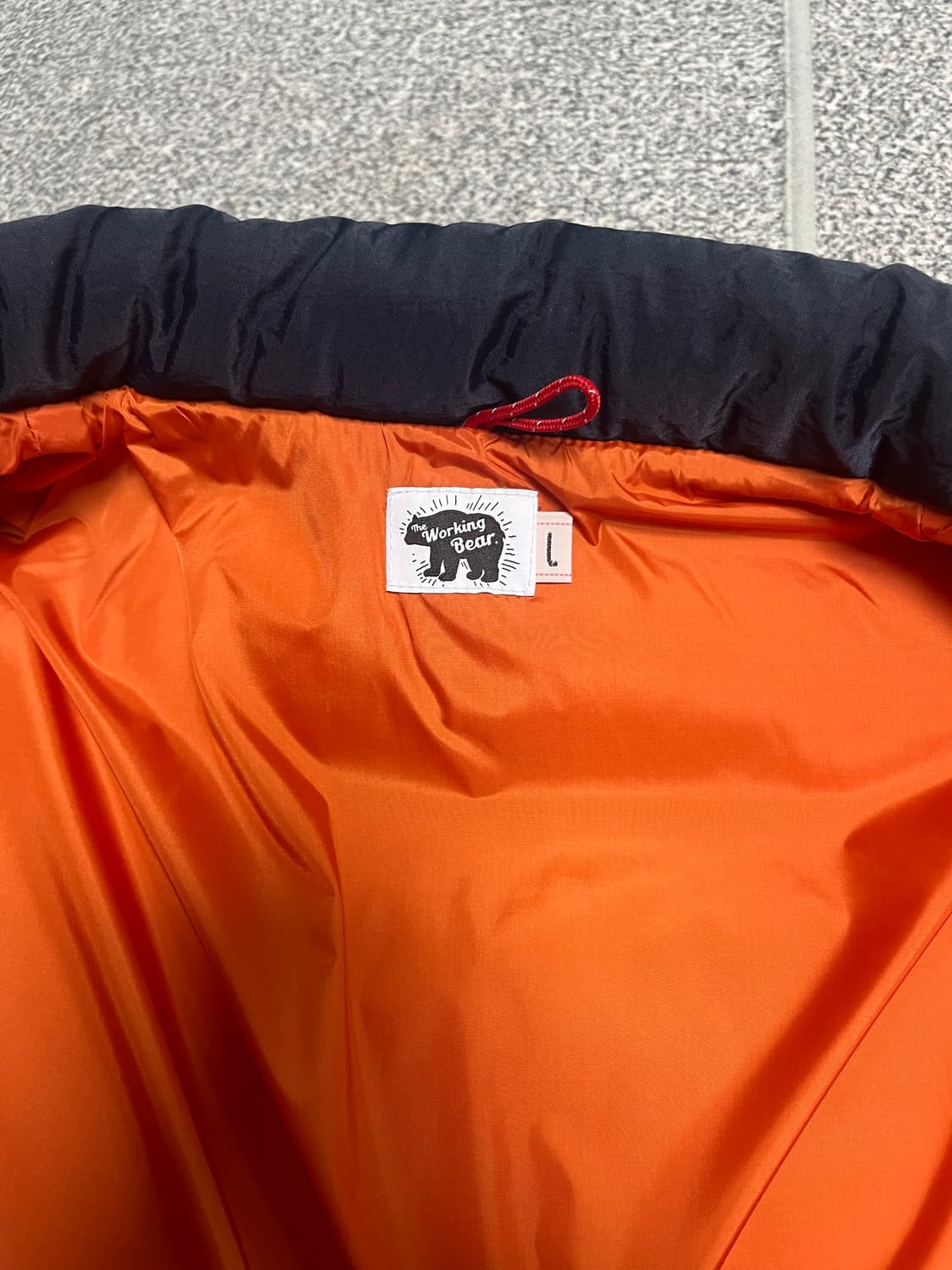 [워킹베어] 패딩 베스트 - 네이비 상품이미지3