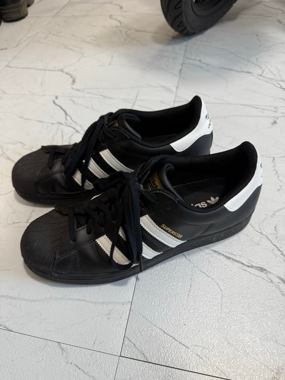 아디다스 슈퍼스타 블랙 290 상품이미지2