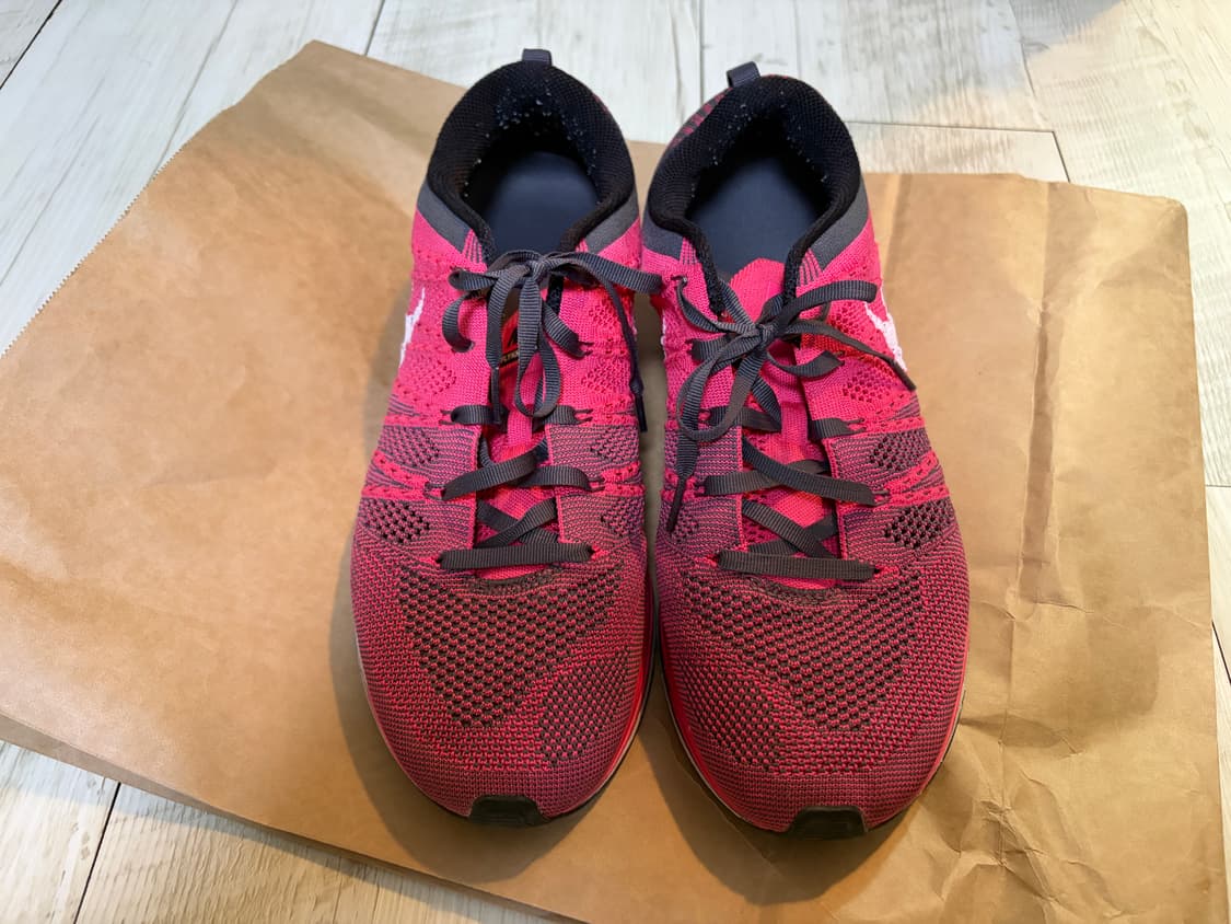 [280] 나이키 플라이니트 트레이너 핑크 상품이미지4