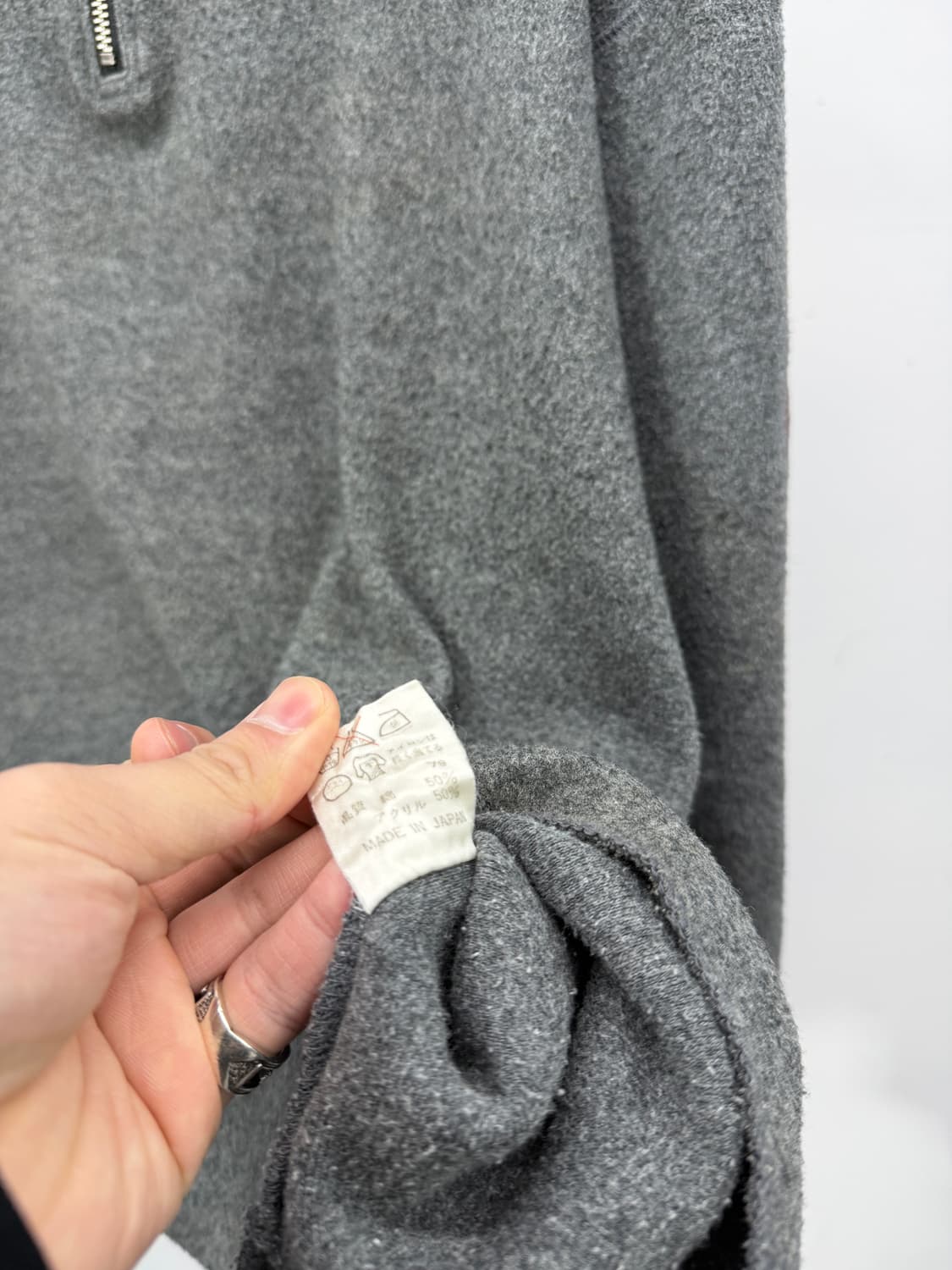 90s) Gaultier jeans half zip 상품이미지10