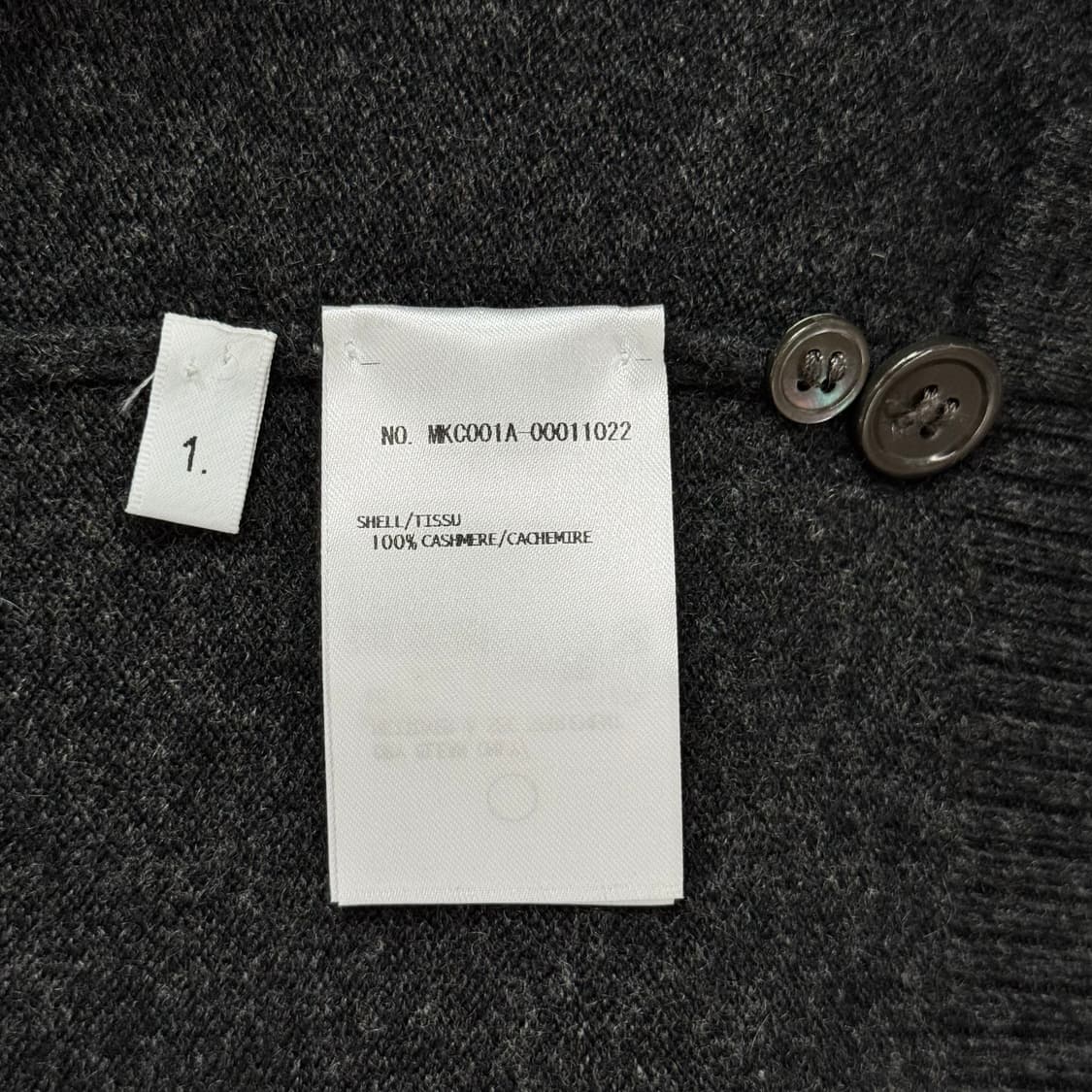 [1사이즈] 톰브라운 사선완장 캐시미어 가디건 (MKC001A) 상품이미지8