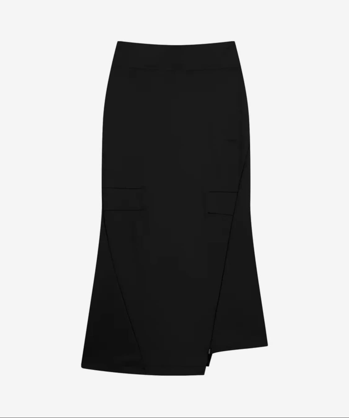 오호스 Asymmetric Mermaid Jersey Skirt 상품이미지1