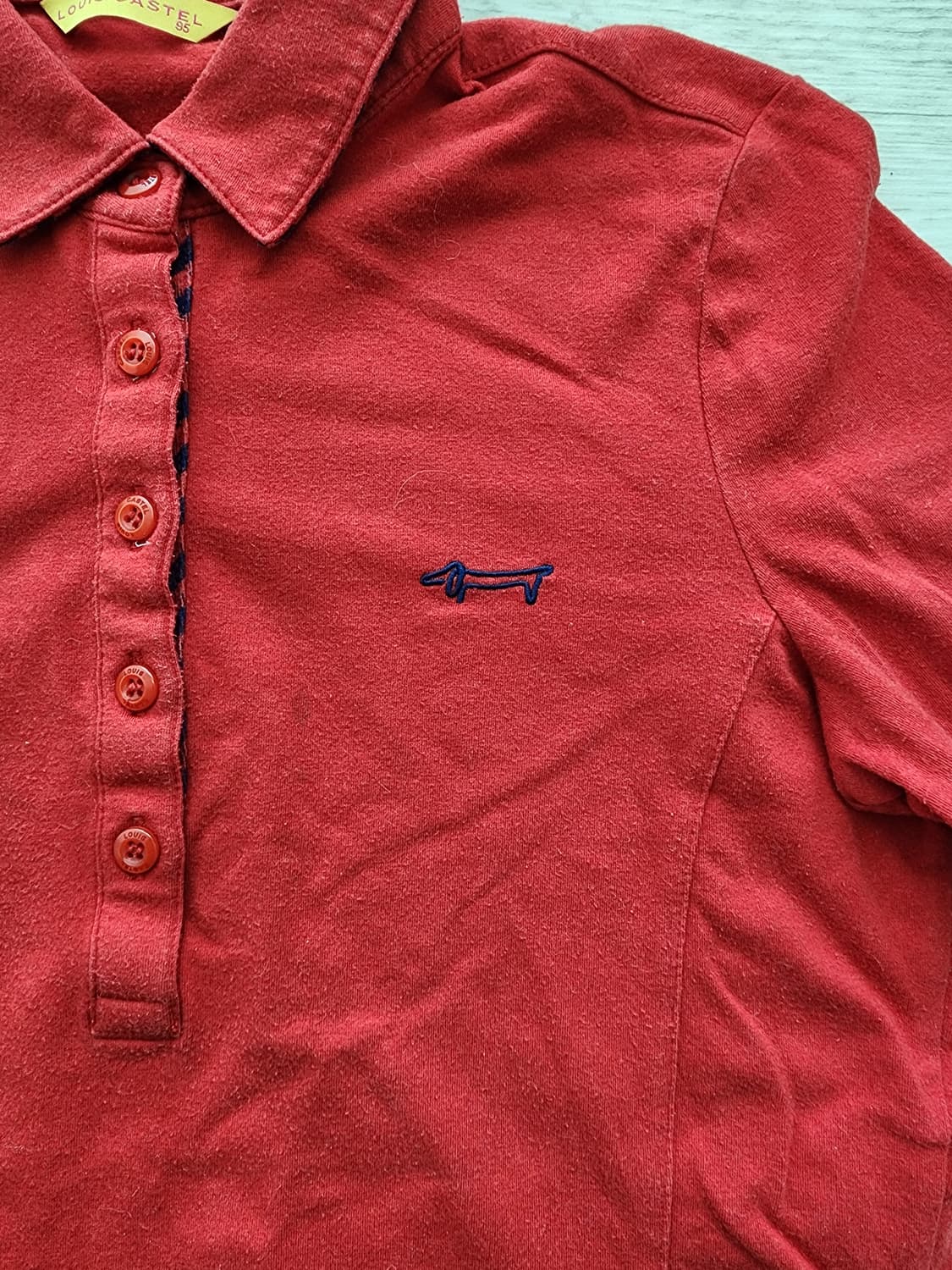 LOUIS CASTEL 루이스 카스텔 여성 긴팔 티셔츠 팜. 95사이즈 상품이미지4