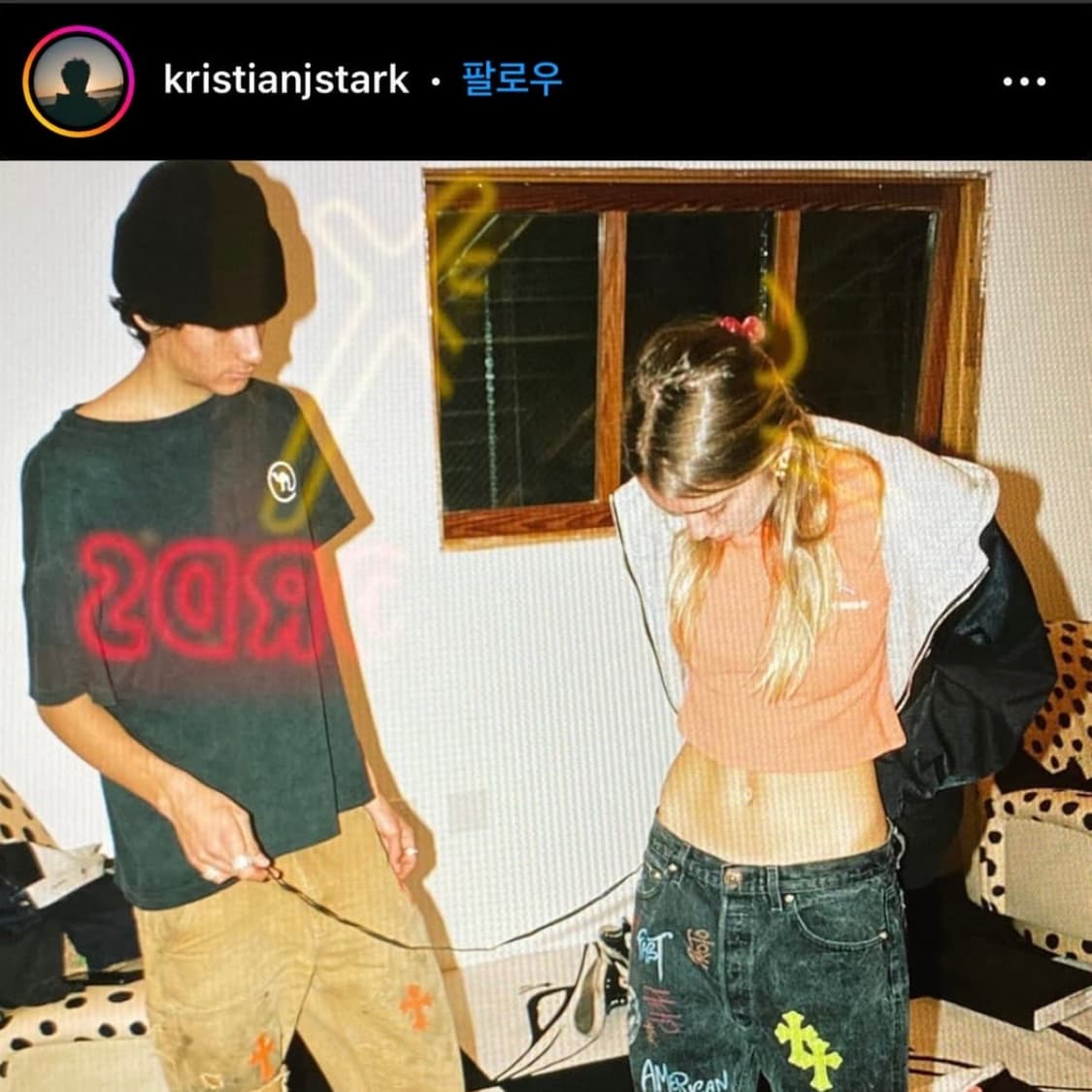 빈티지 카멜 where it’s @ 티셔츠 XL 상품이미지1
