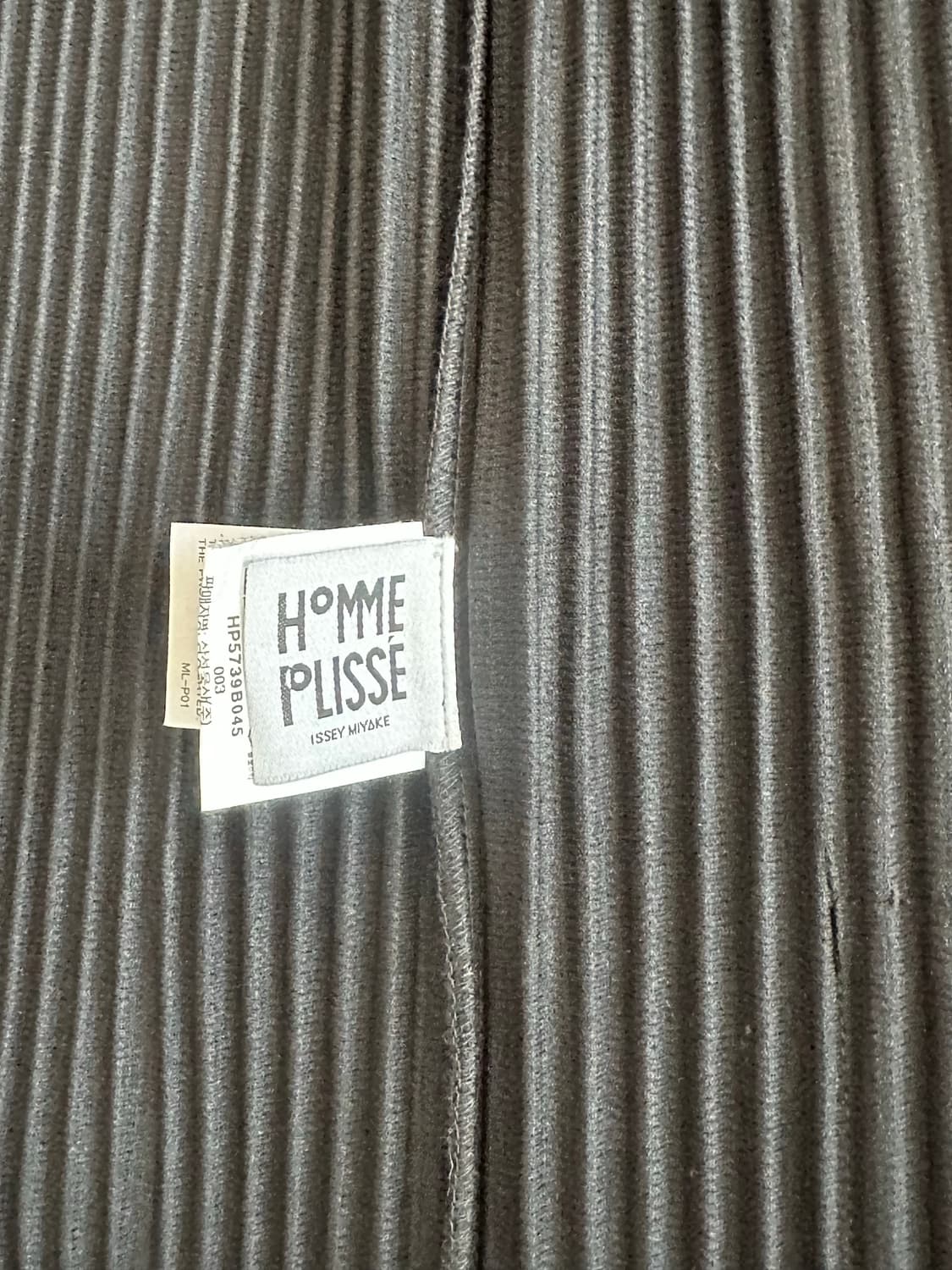 이세이미야케 옴므플리세 집업 4 상품이미지2