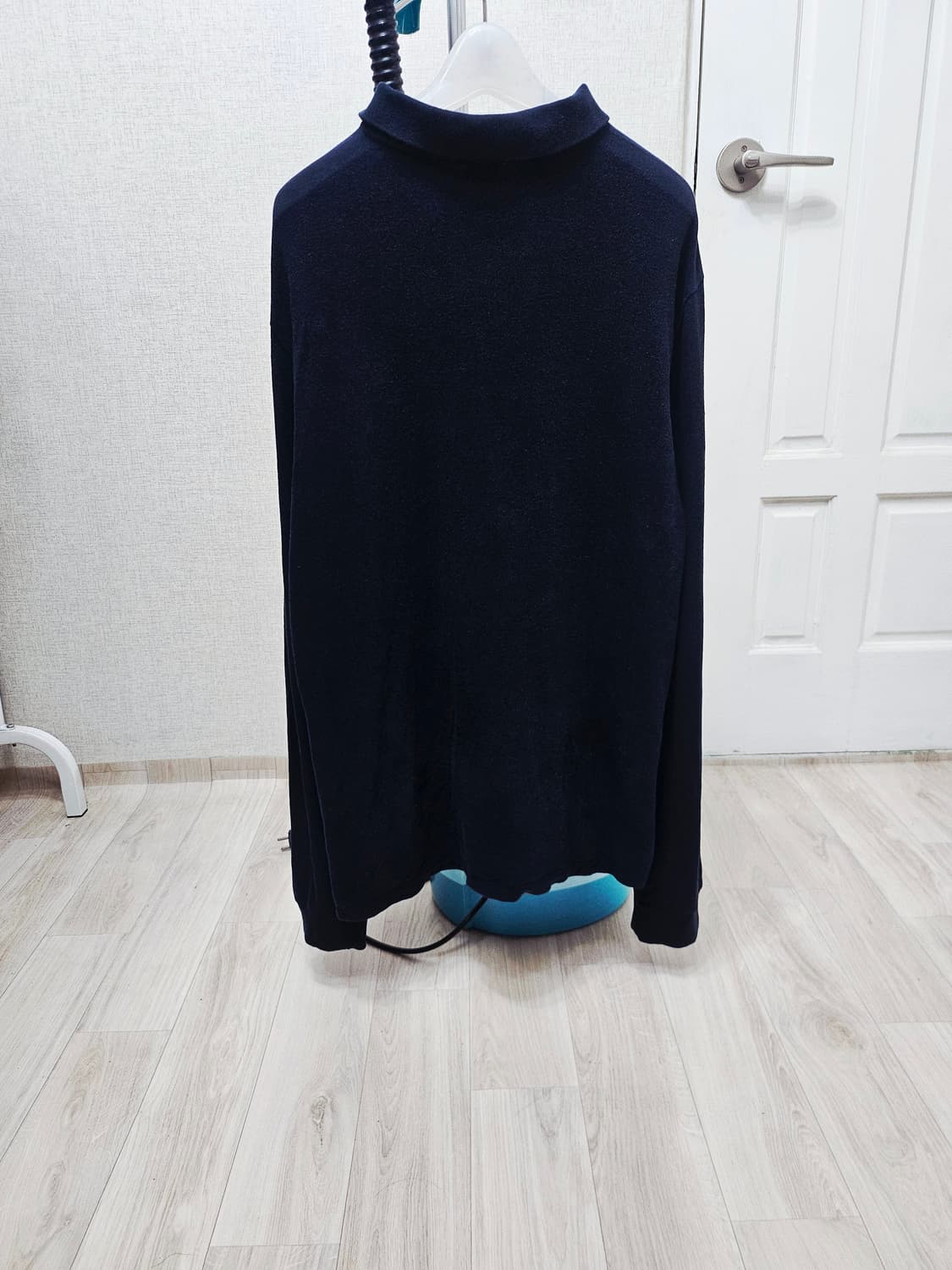 (105)XL☆초대장급☆랄프로렌폴로 빅포니 커스텀핏[네이비]PK폴로긴팔티 상품이미지6