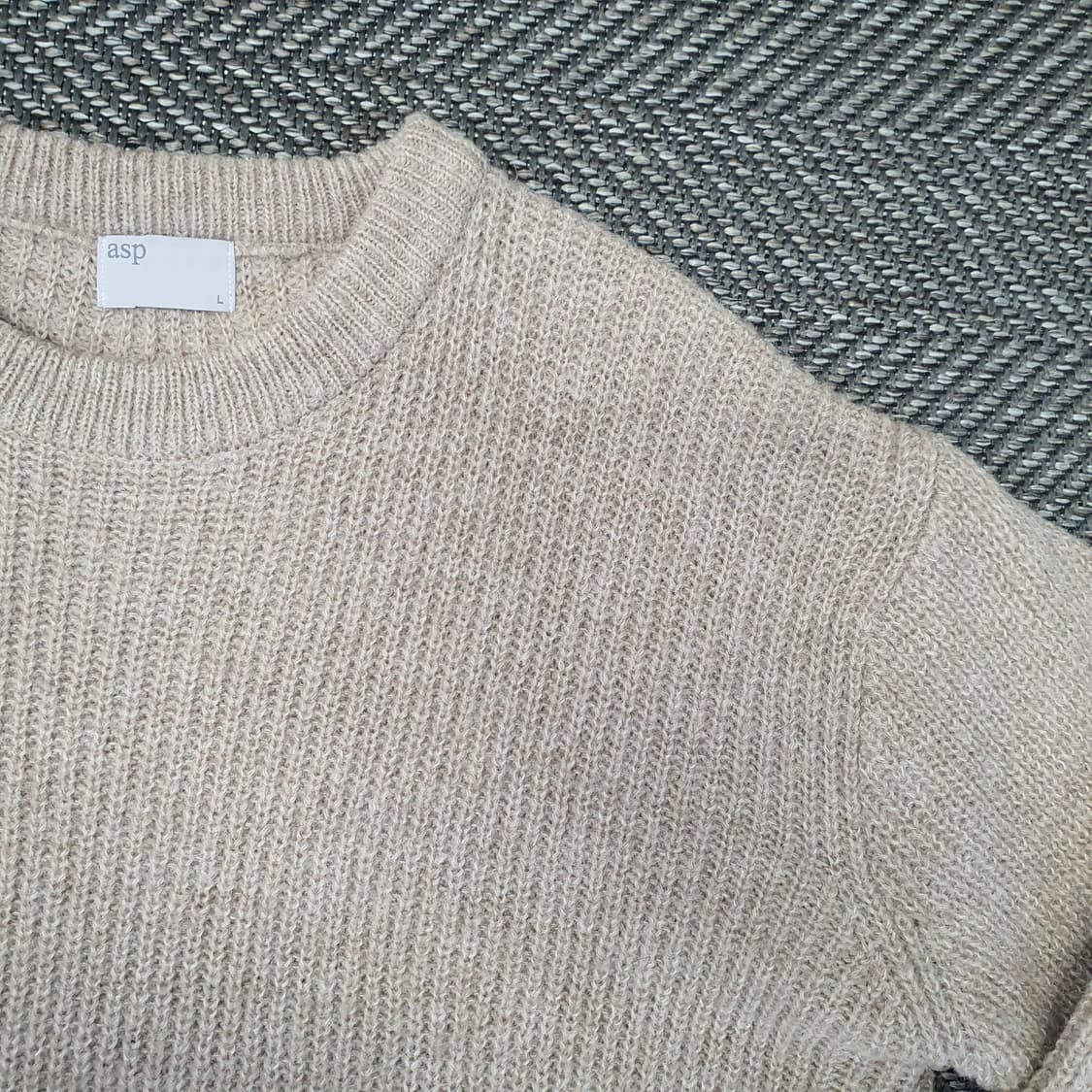 asp 예습 니트 스웨터 남자105~110 상품이미지3