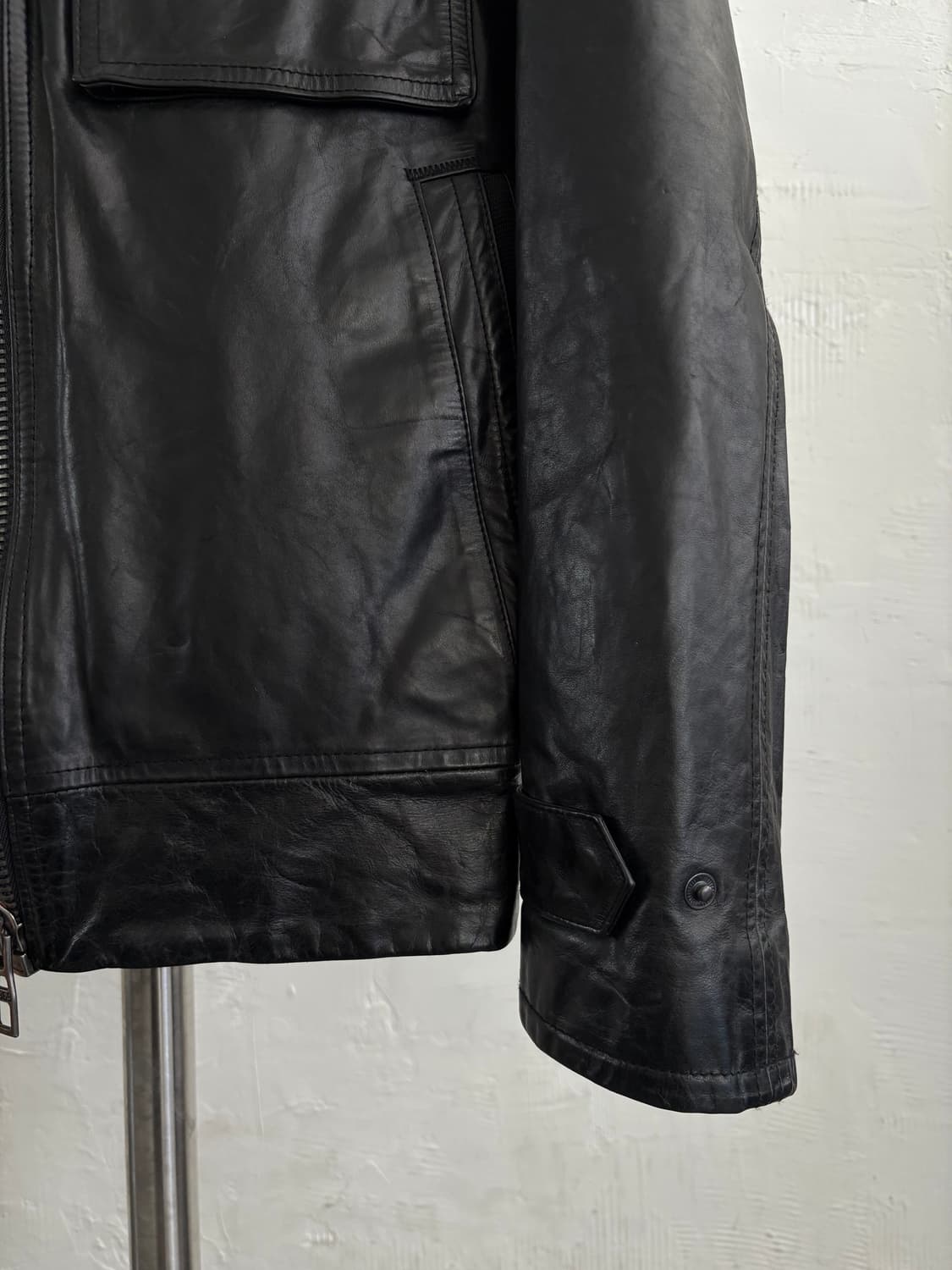 Gap 겝 00‘s 레더 집업 자켓 상품이미지4