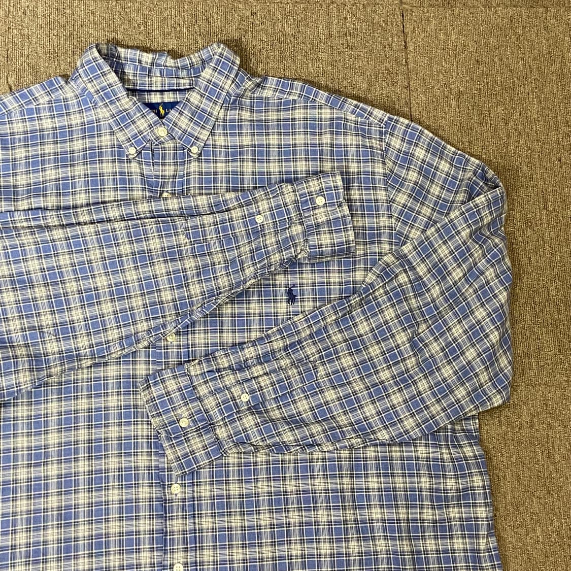 (3XL) POLO 폴로 랄프로렌 체크 셔츠  상품이미지4