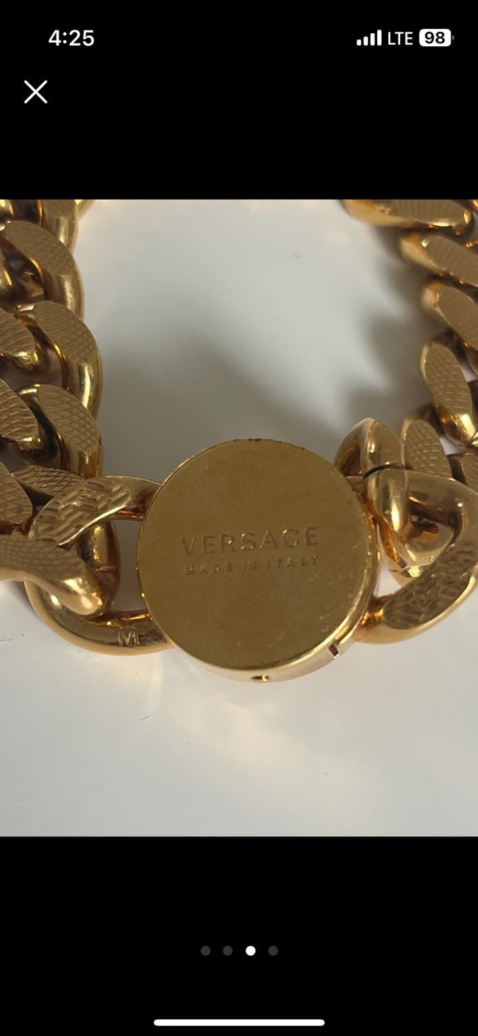 베르사체 메두사 체인 팔찌 상품이미지3
