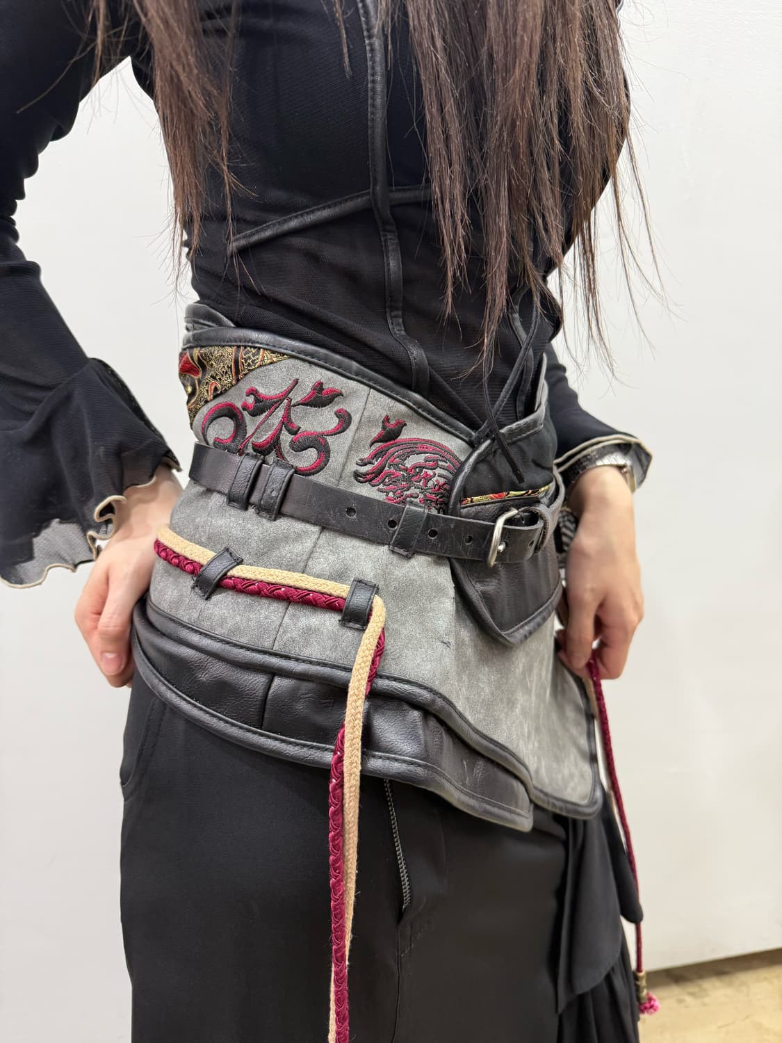 큐티 플래시 오비 디자인 코르셋 상품이미지2