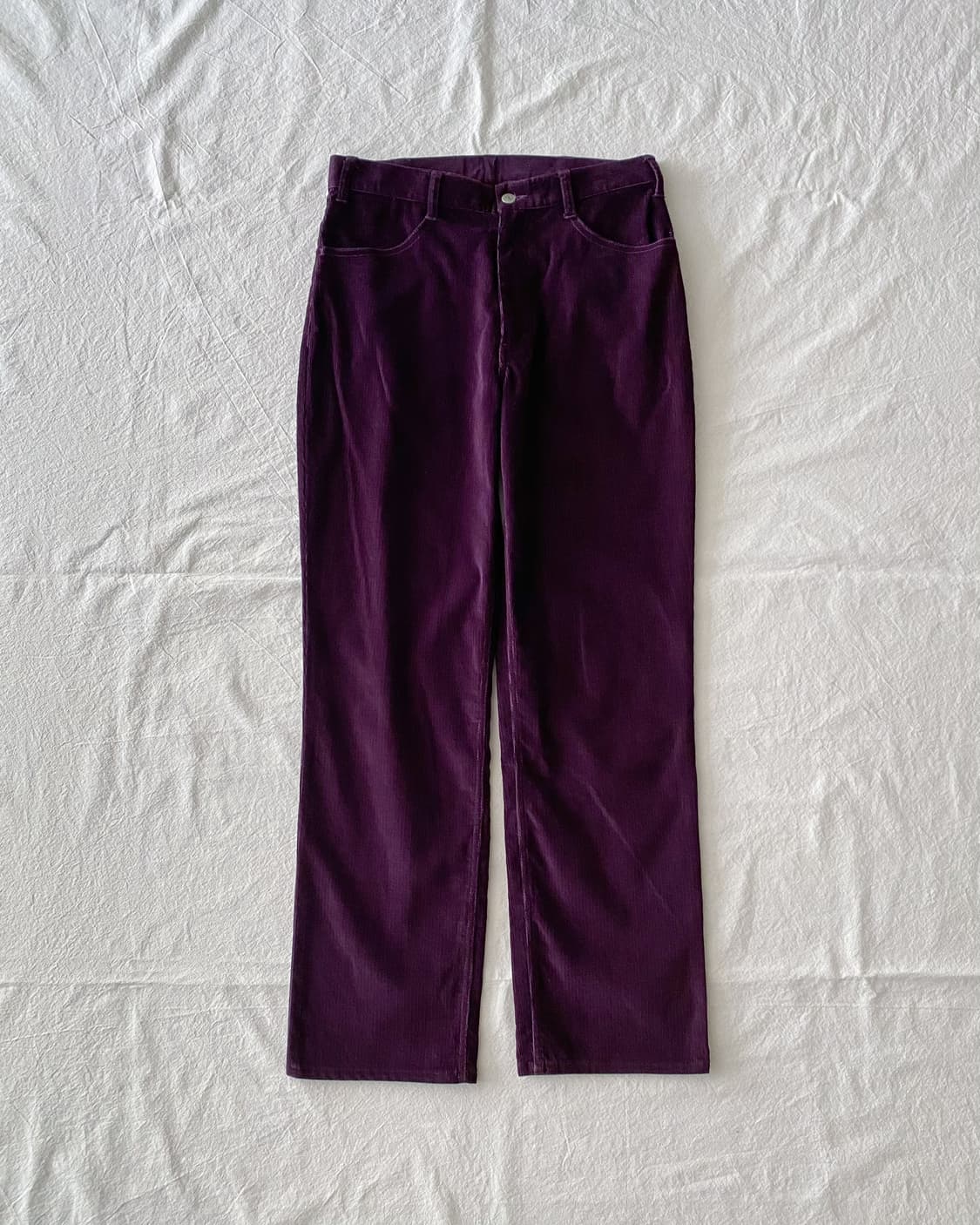 빔즈 퍼플 코듀로이 팬츠 상품이미지1