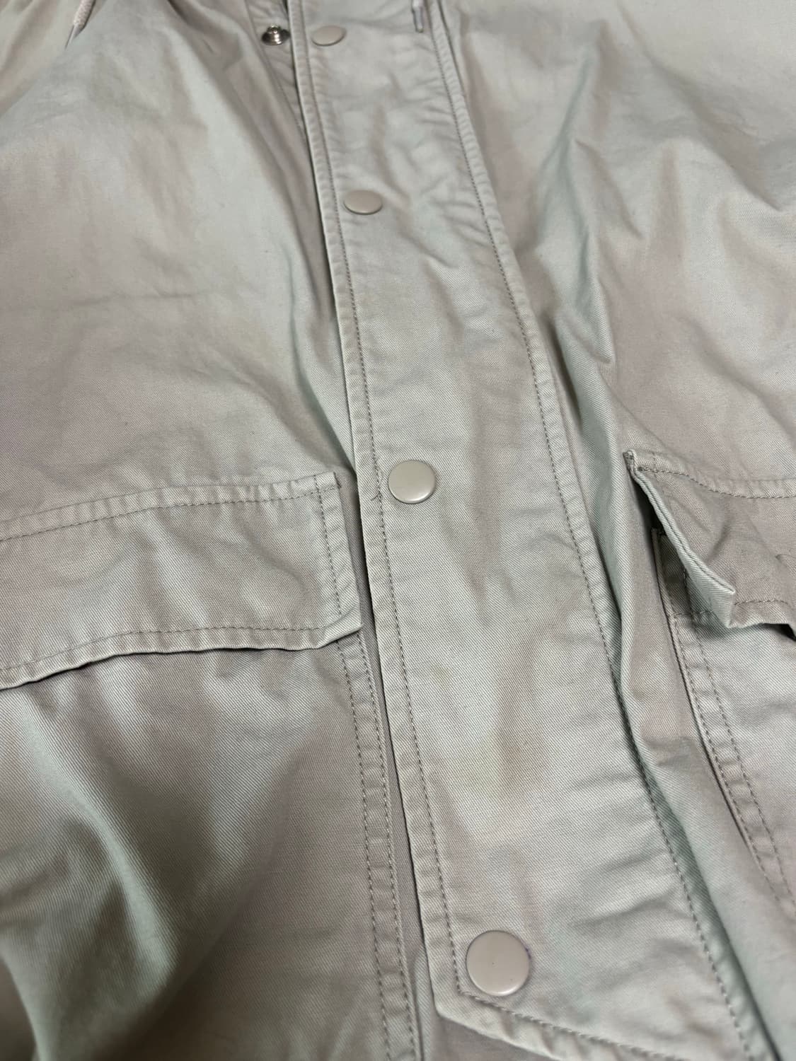 파르티멘토 숏 야상 자켓 그레이 상품이미지2