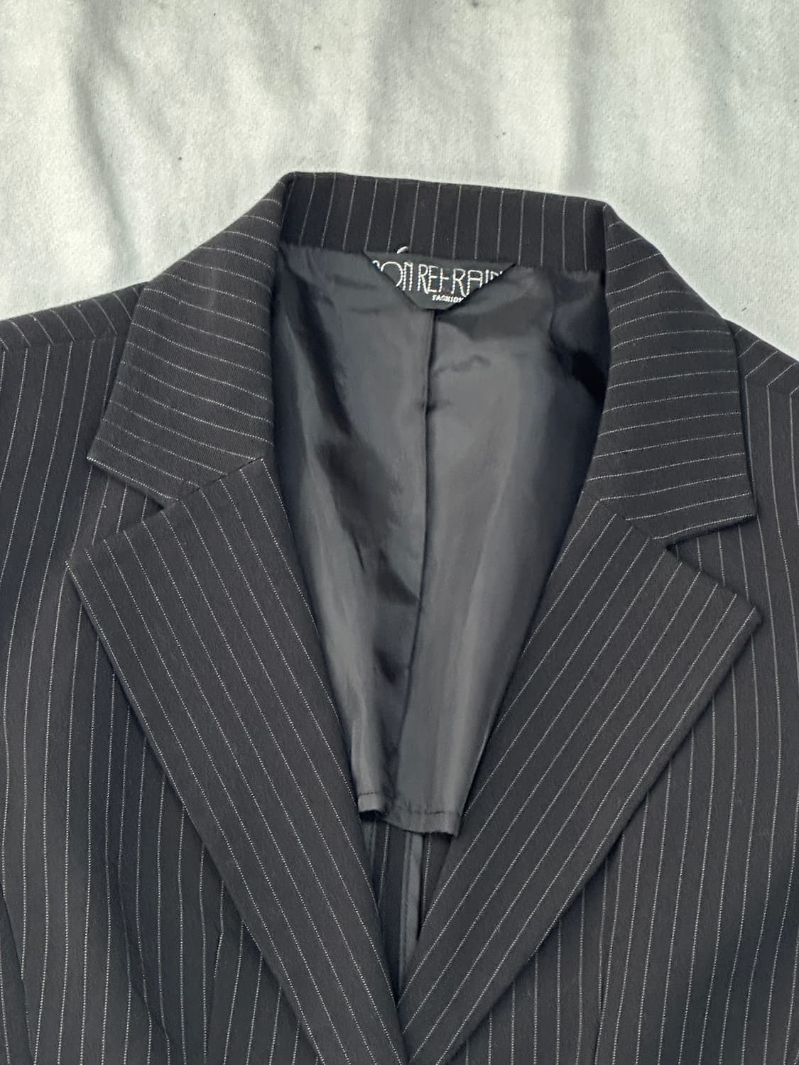 스트라이프 슬림 라인 블레이저 자켓 나나깔 지뢰계 고스로리 공겜여주 상품이미지4