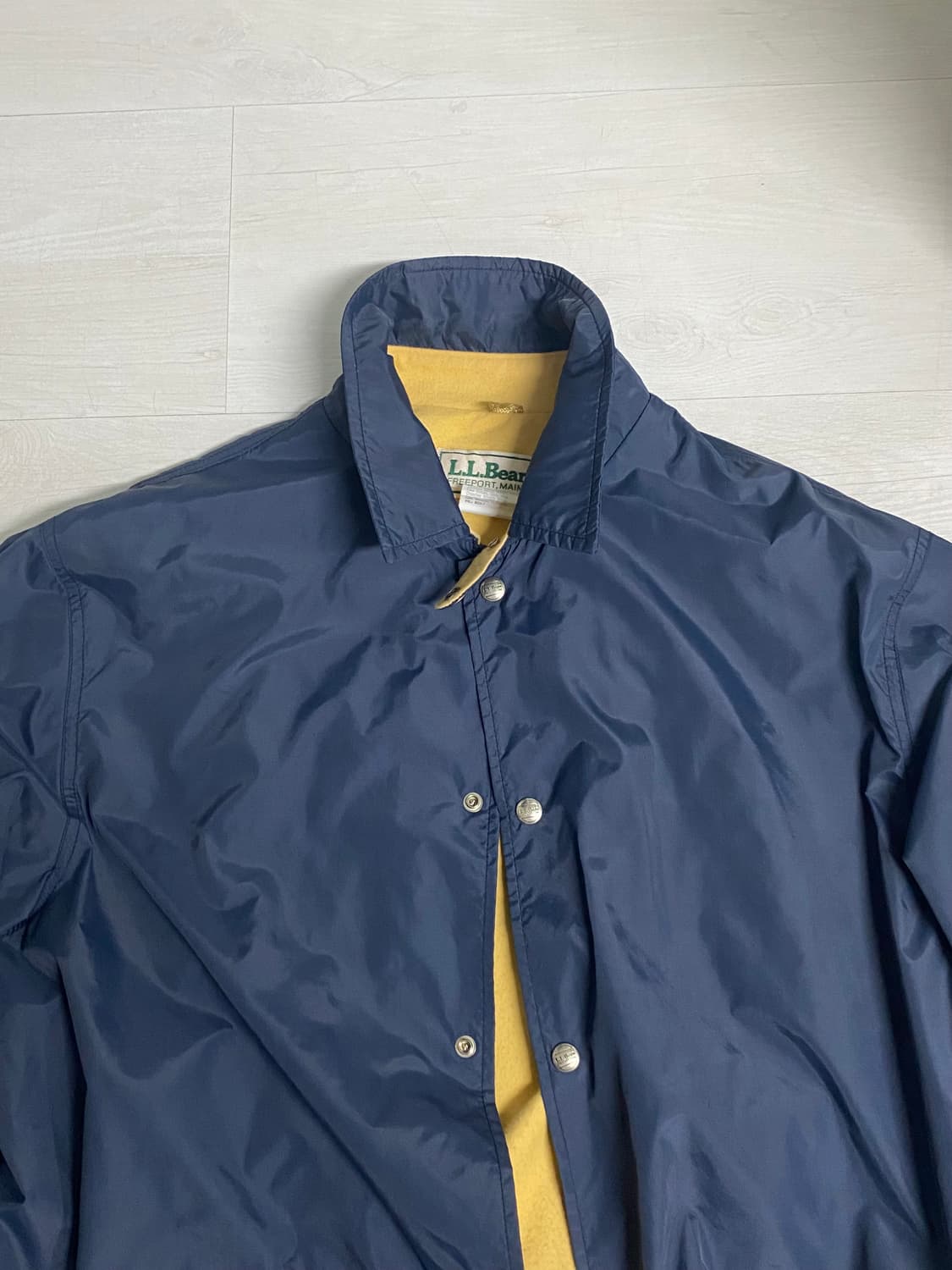 80년대 엘엘빈 코치자켓 네이비 xl 상품이미지2