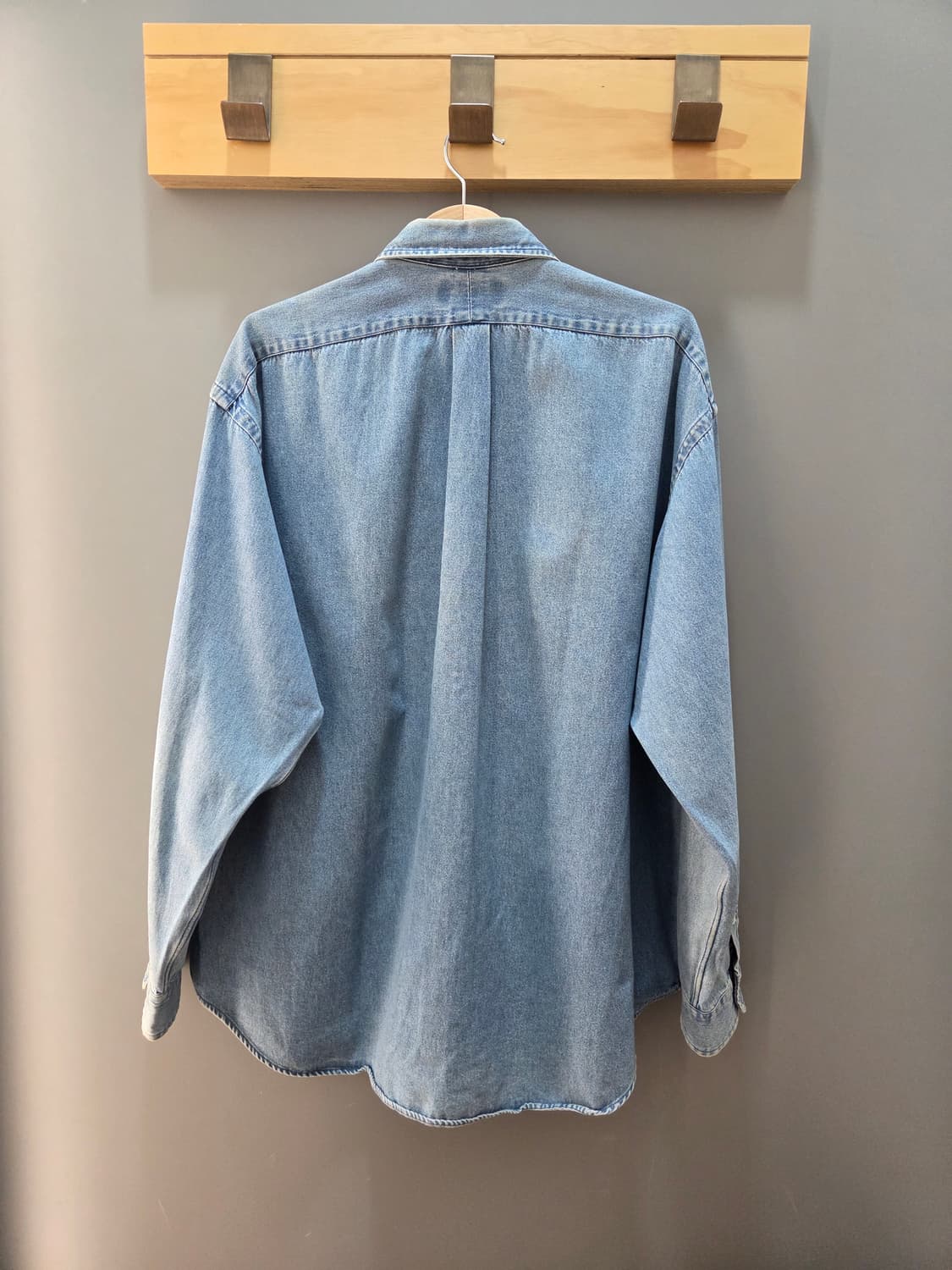 폴로 데님 빅셔츠 XL 상품이미지3
