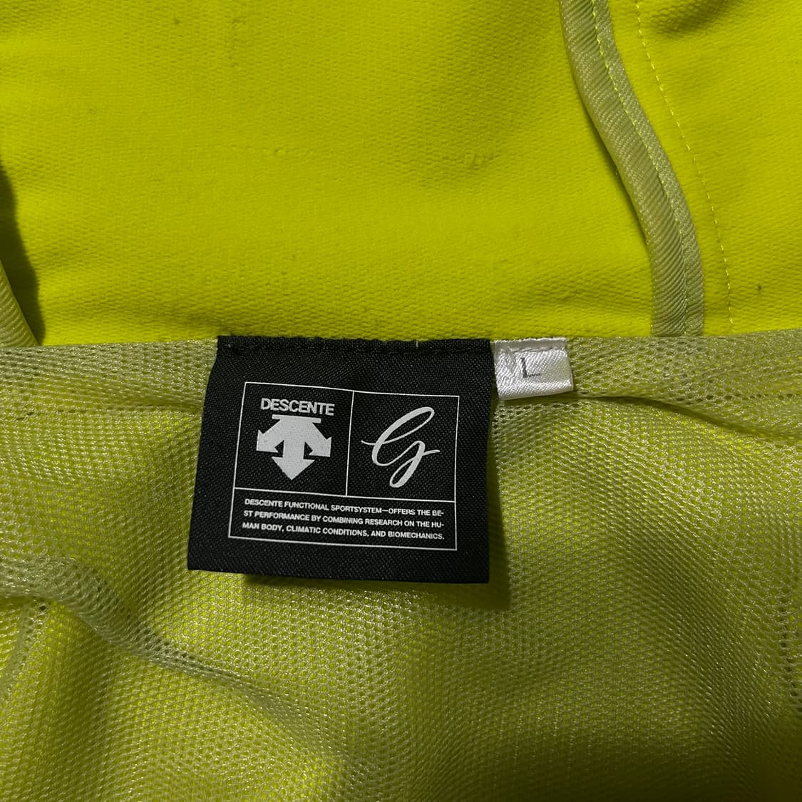 DESCENTE 데상트 골프 기능성 후드집업 상품이미지4