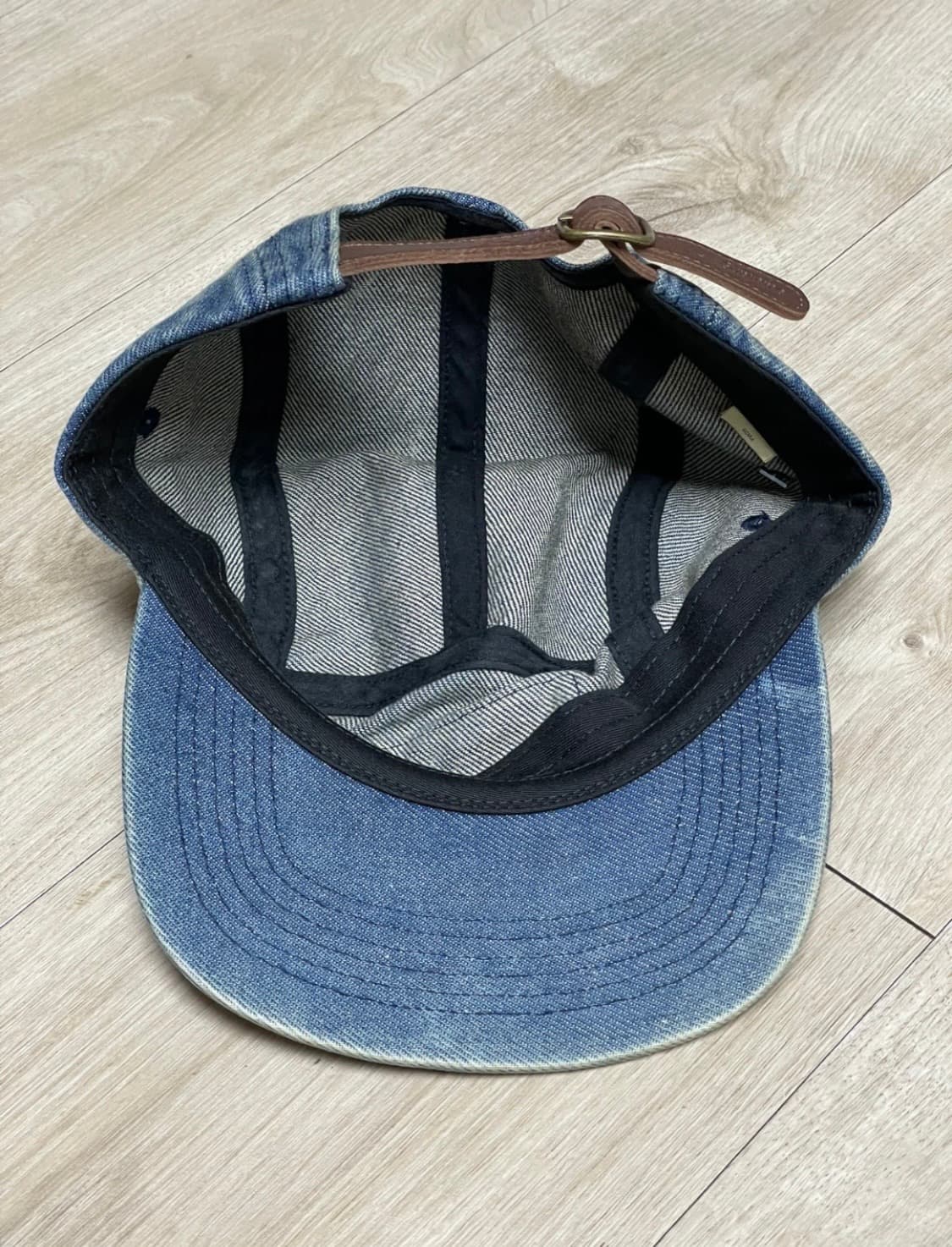 슈프림 25fw 워시드 데님 캠프캡 모자 새제품 상품이미지3