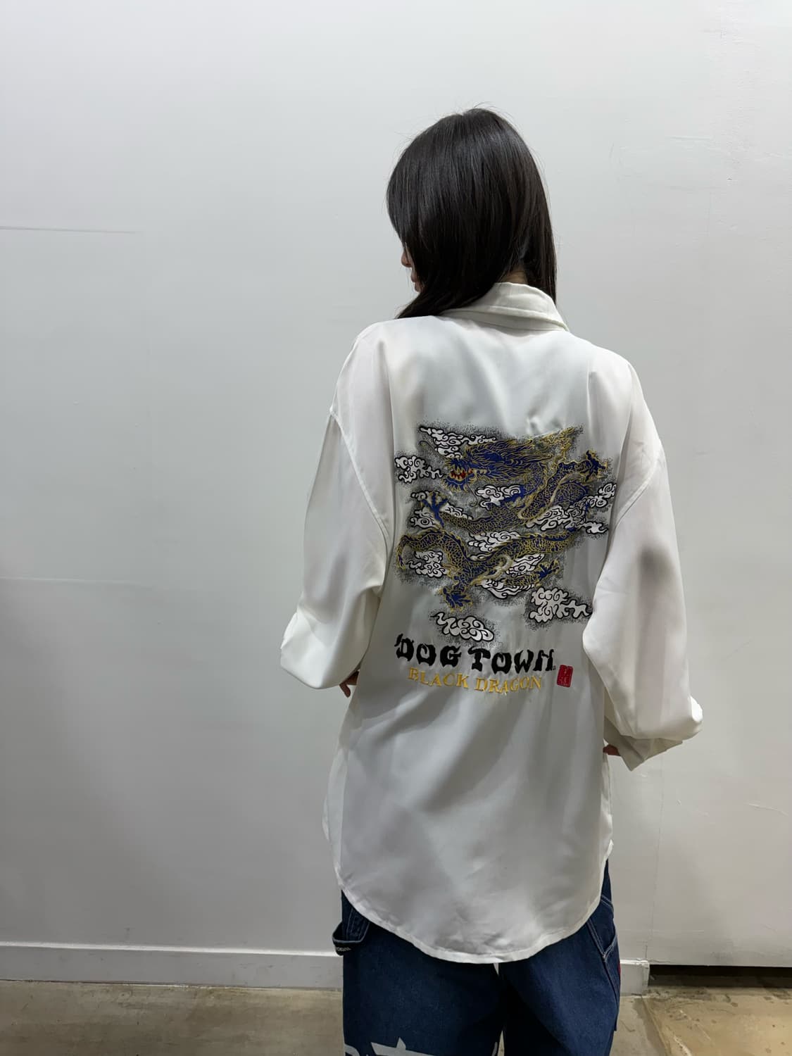 도그타운 오리엔탈 오버핏 셔츠 상품이미지5