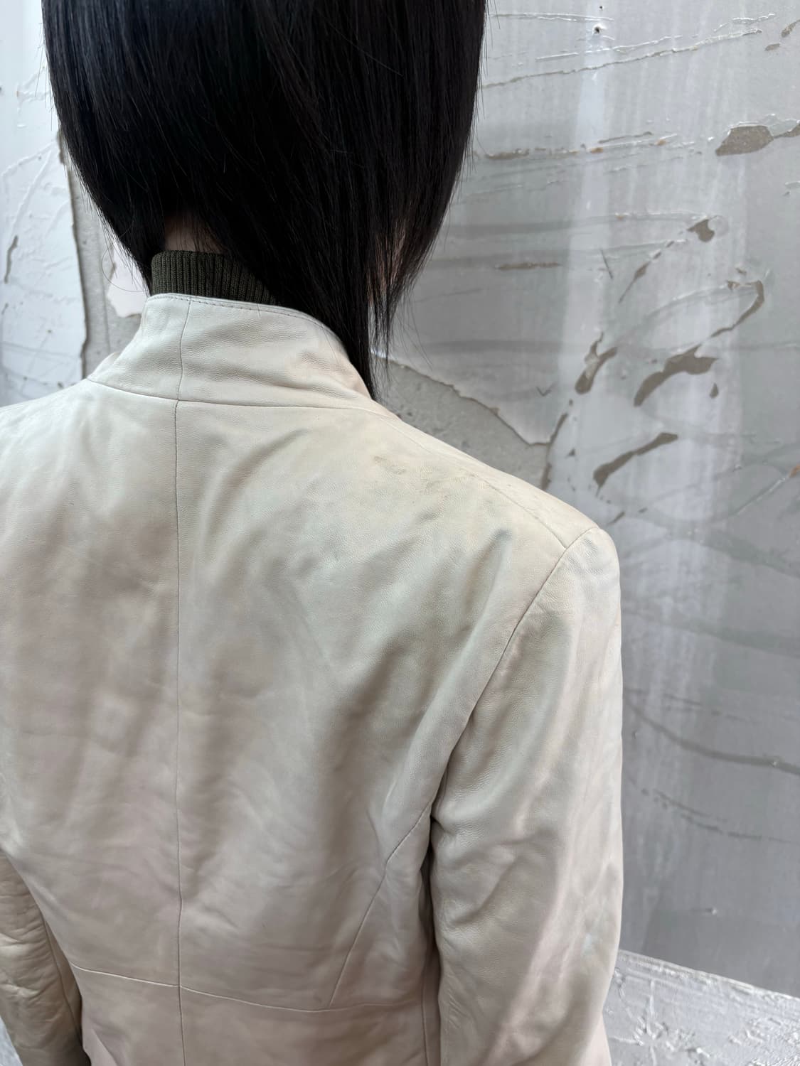 ivory sheep skin jacket 상품이미지6