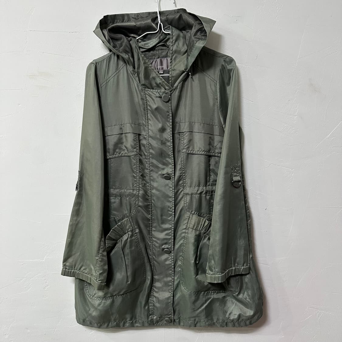 톰보이 후드 야상 자켓 상품이미지1