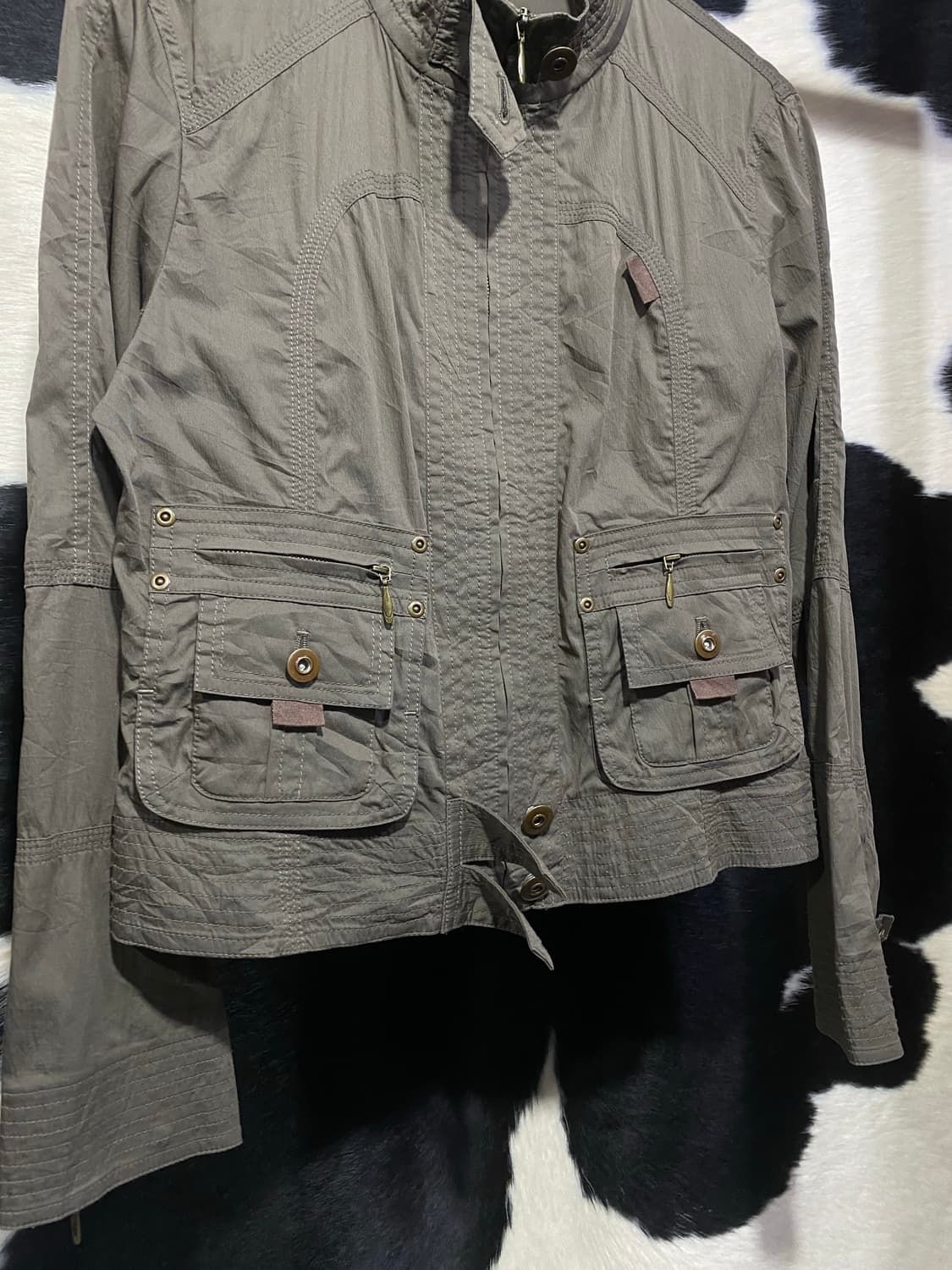 Ekdutn 버튼 디테일 자켓 상품이미지3