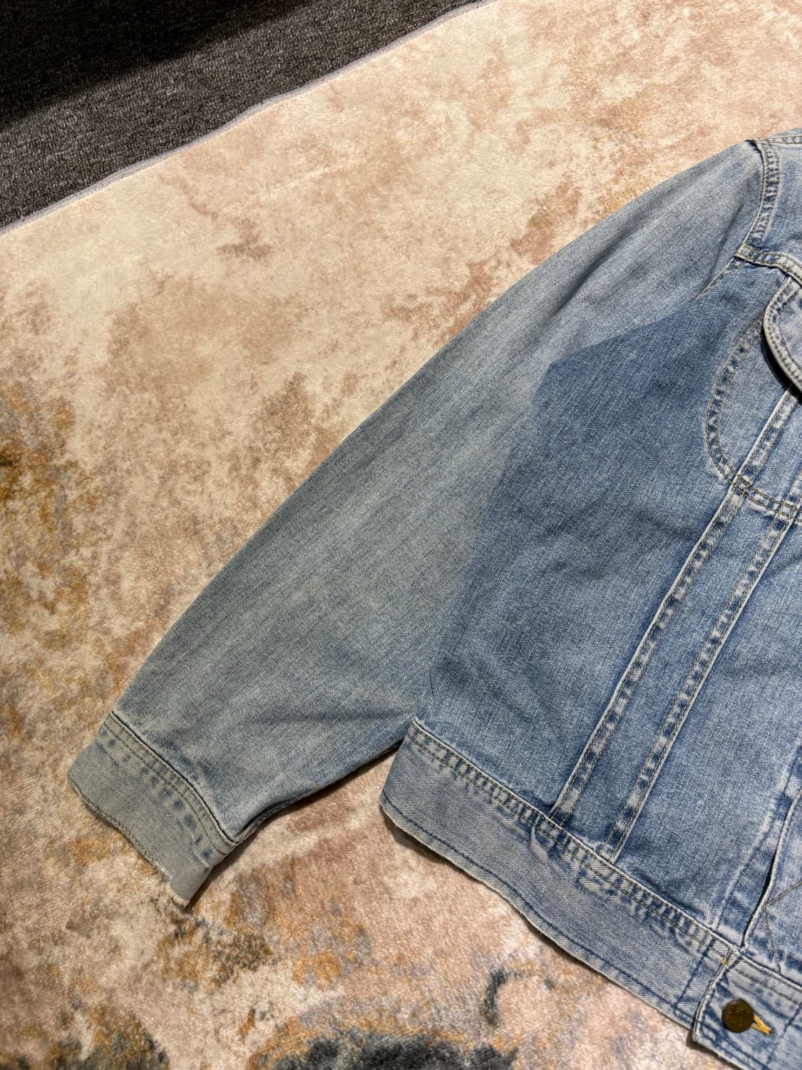 Lee 리 빈티지 데님 청 트러커 자켓 상품이미지5