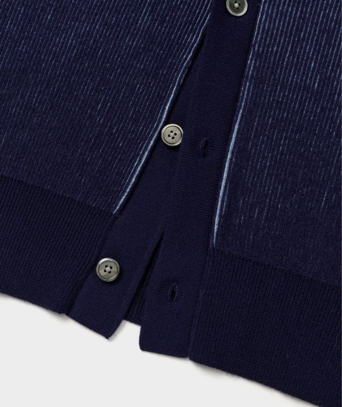 르마드 투톤 카라 니트 가디건 상품이미지3