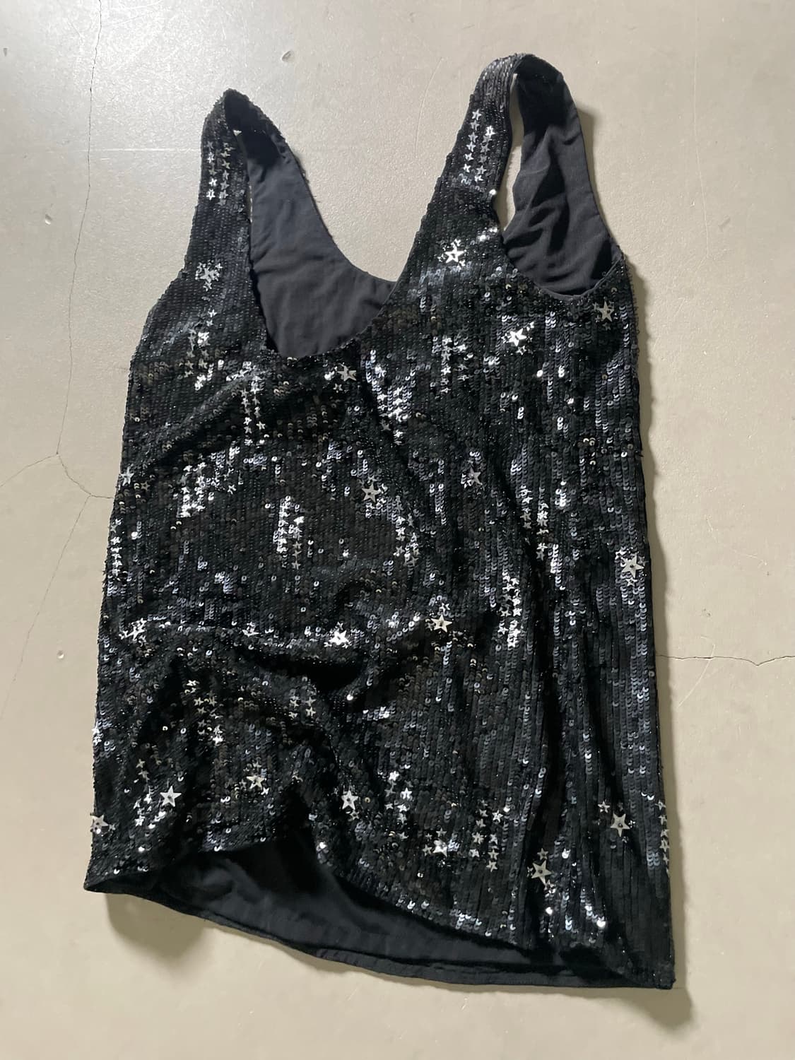  L.vintage Star Sequin Sleeveless Top 상품이미지4