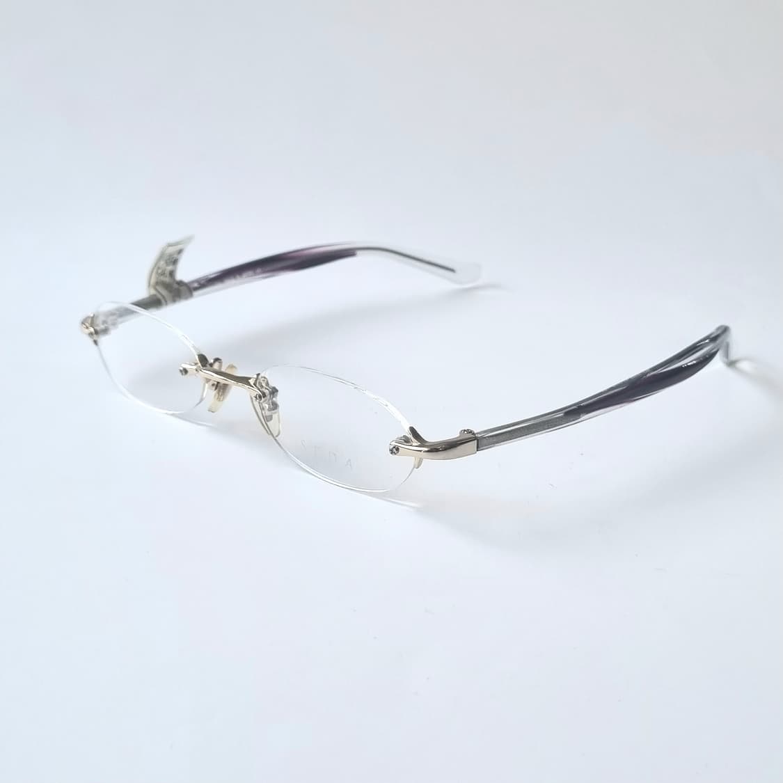 데드스탁 SEDA 일본산 초경량 스테인리스 무테 안경테 563 상품이미지3