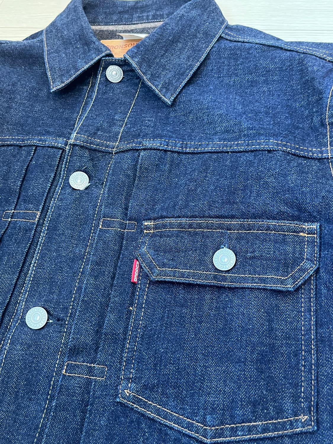 브론슨 데님 자켓 타입2 40사이즈 상품이미지6