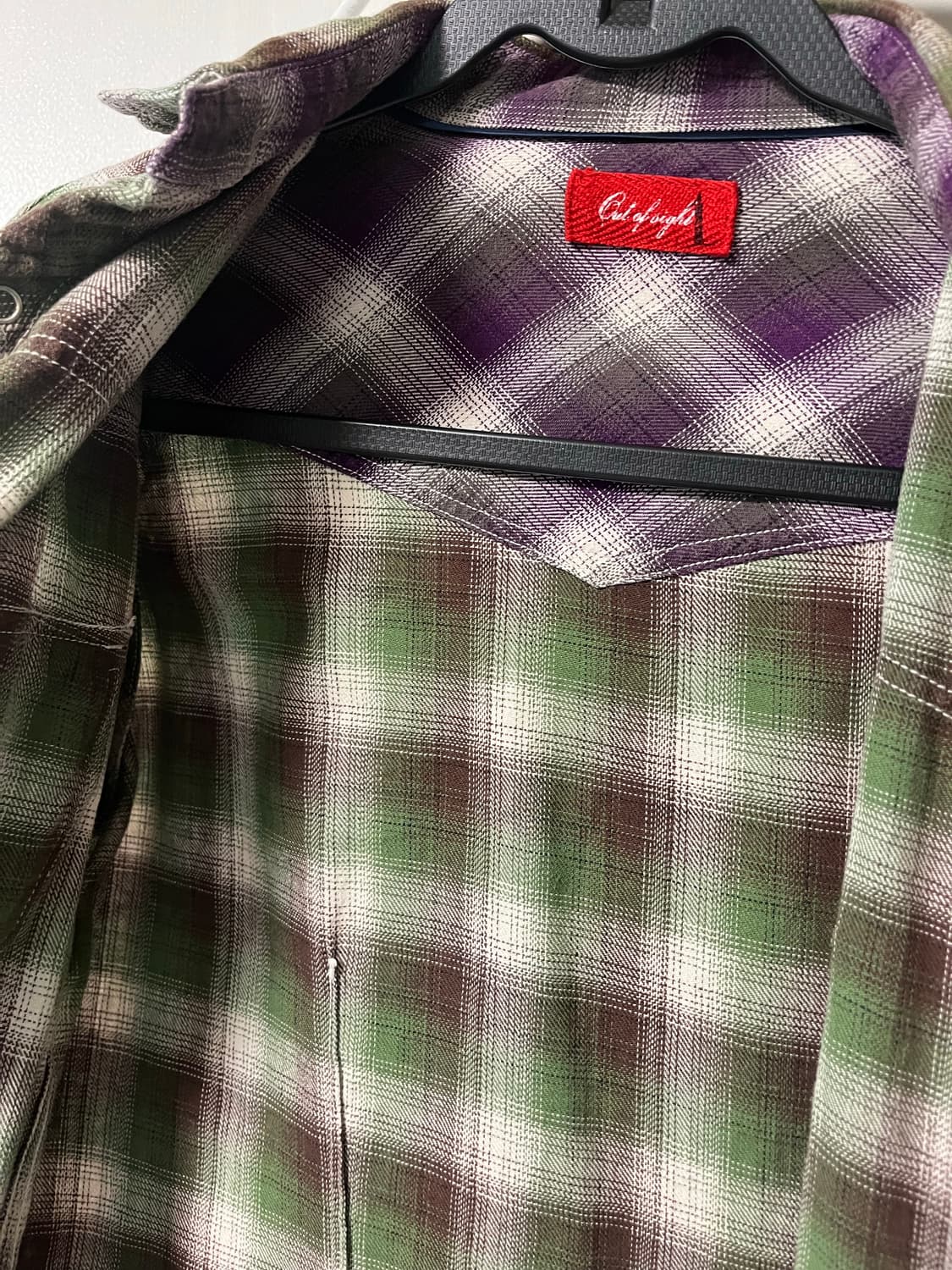 체크 셔츠 상품이미지3