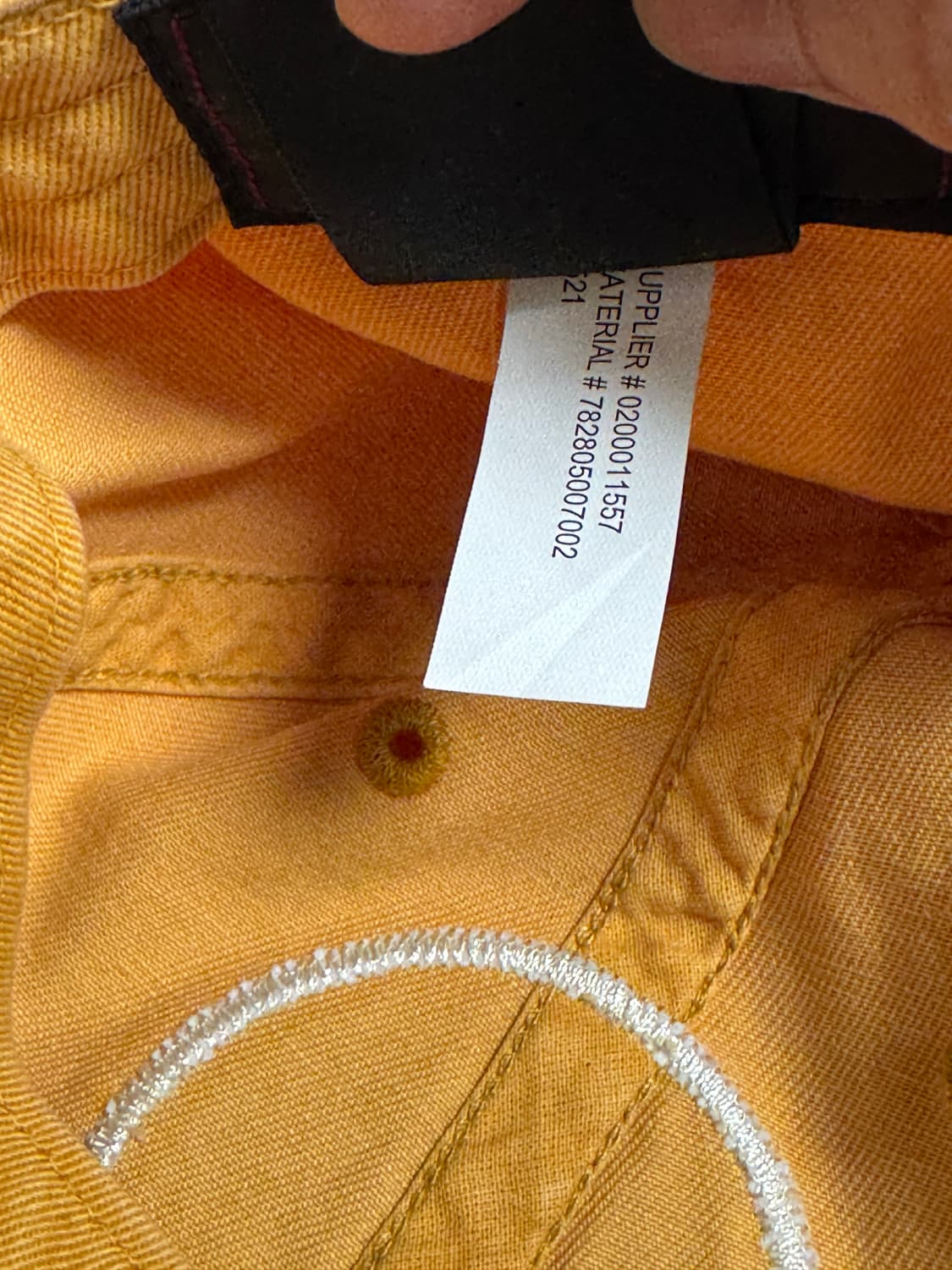 RRL 윙드 볼캡 골드 OS 상품이미지3