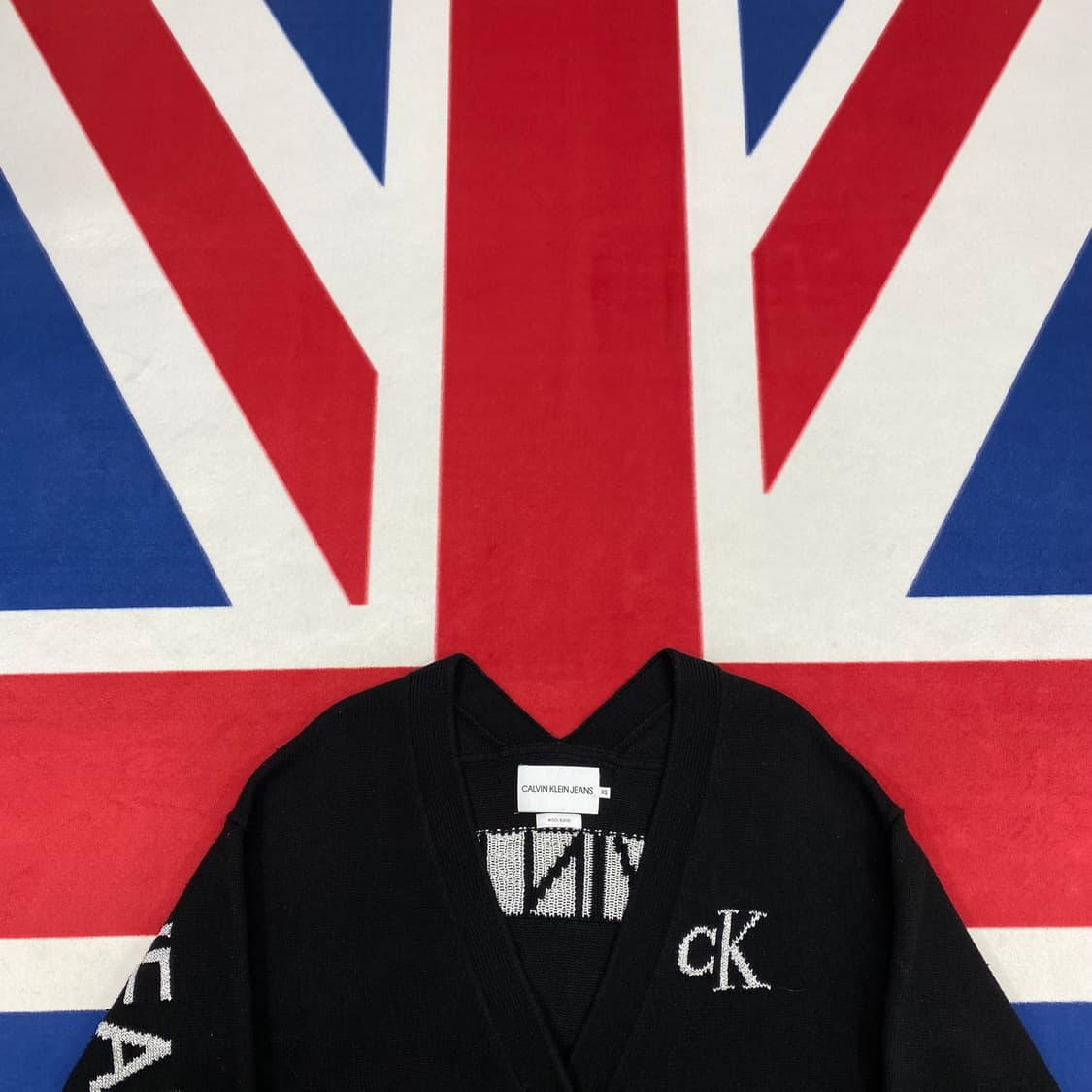 캘빈클라인 오버핏 가디건 여성 XS 상품이미지2