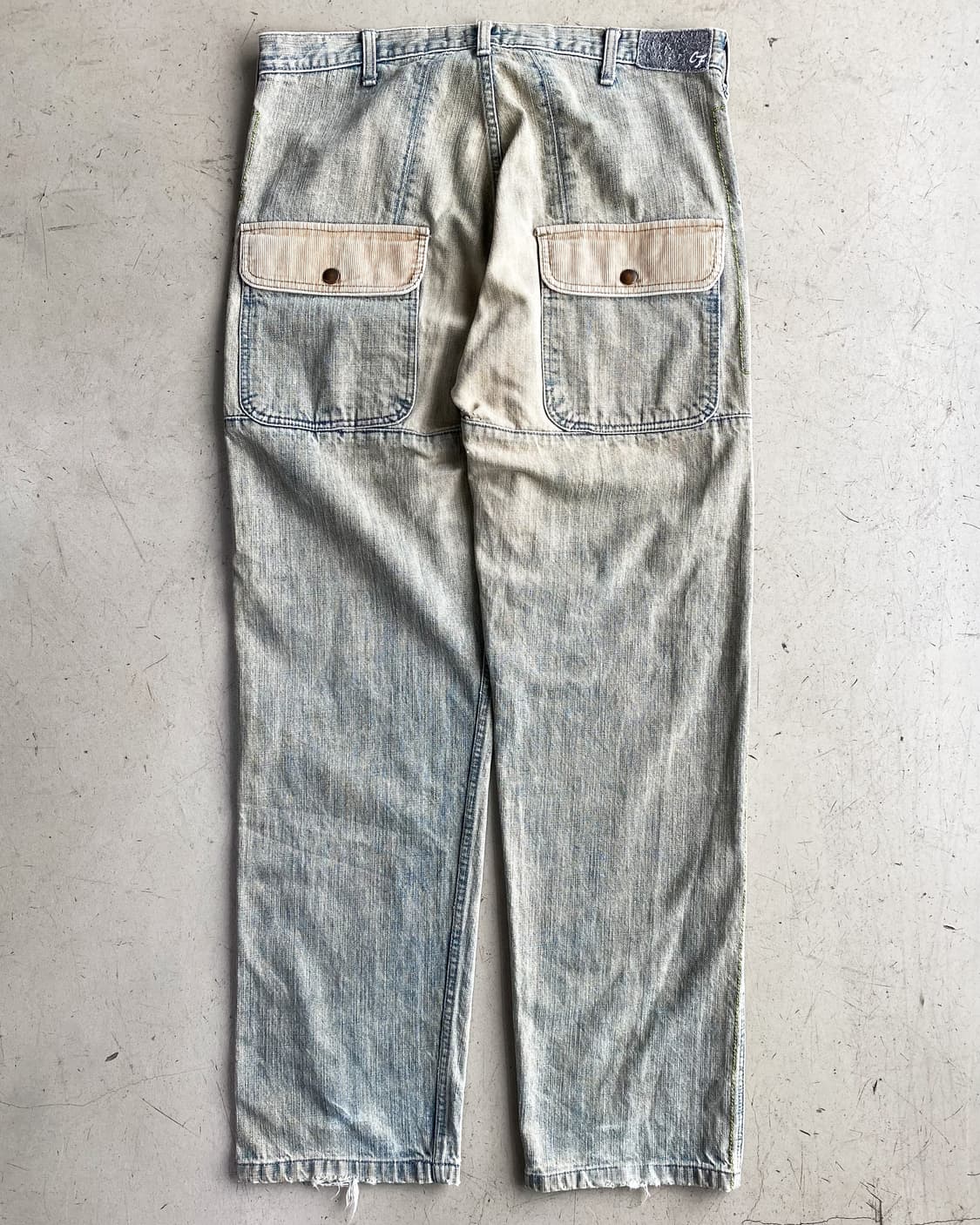 Complete Finesse 포켓 워싱 데님 팬츠 상품이미지6