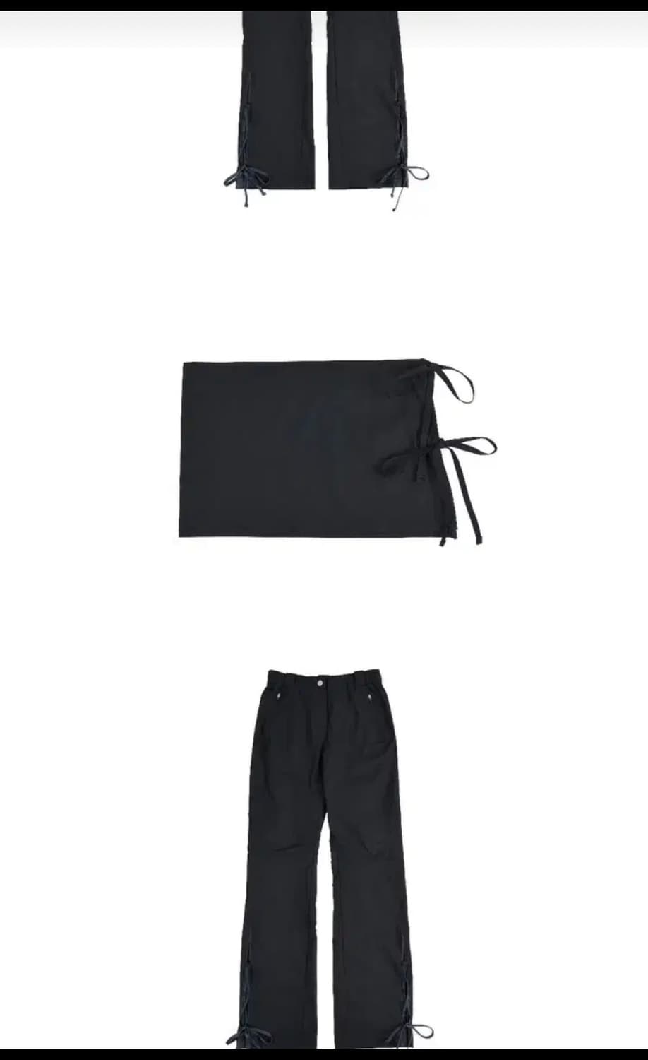 aeae 레이어드 스커트 팬츠 (텍 있음) 상품이미지4