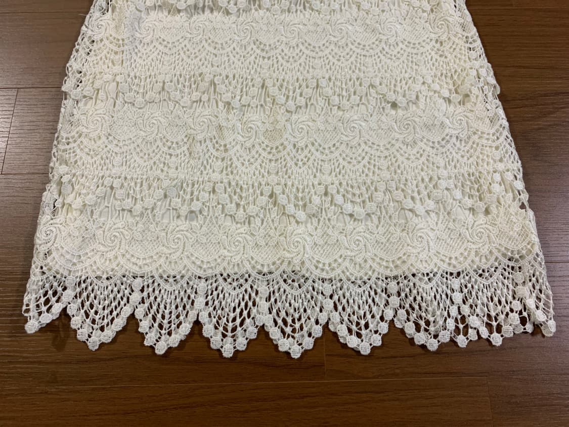 H&M 아이보리 아일렛 드레스(민트급_XS사이즈) 상품이미지2