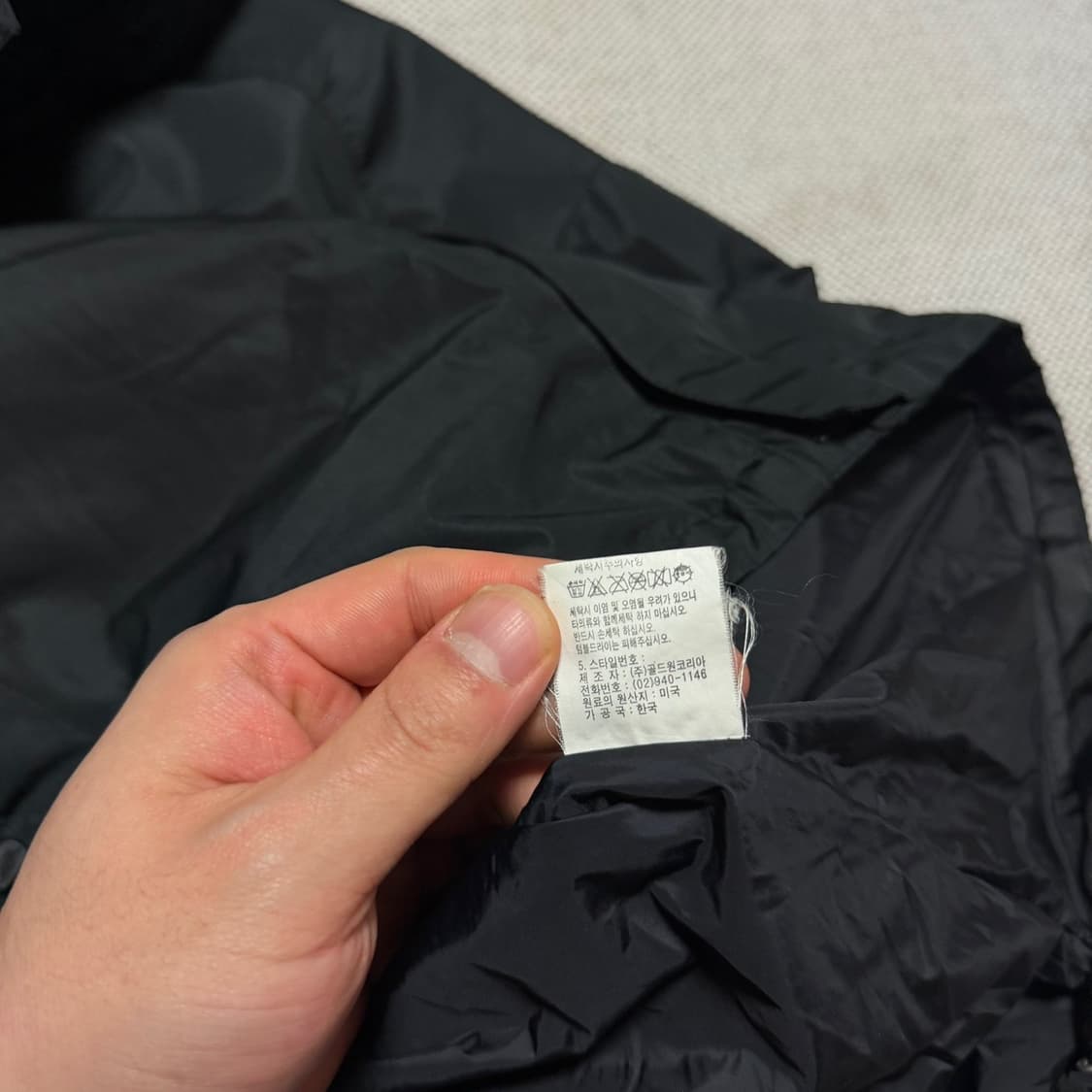 노스페이스 고어텍스 바람막이 자켓 상품이미지4