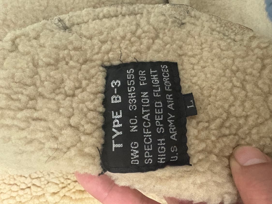 빈티지 B-3 무스탕 자켓 L 상품이미지6