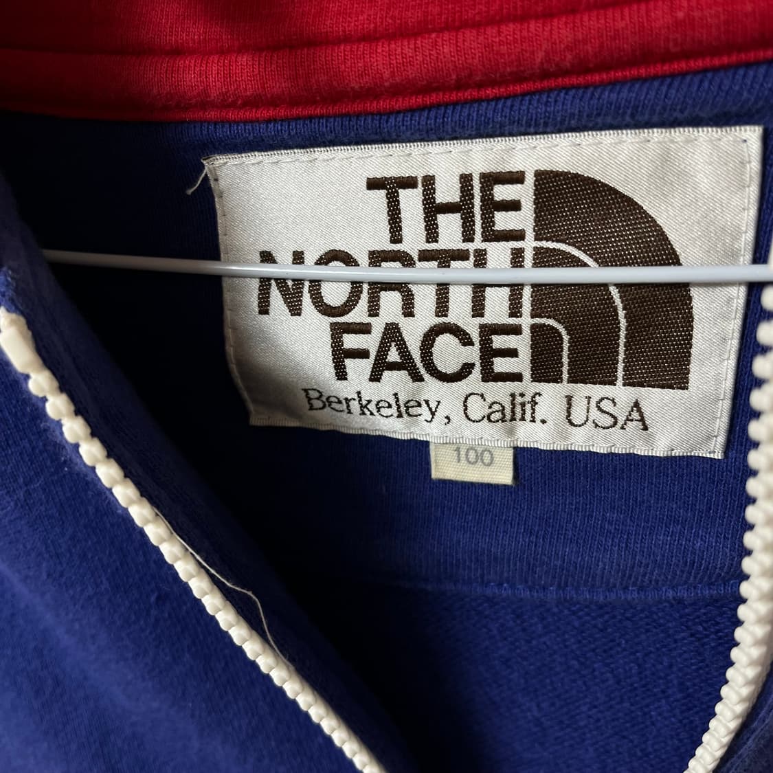 노스페이스 화이트라벨 오리지널 로고 배색 후드집업 L/100 상품이미지6