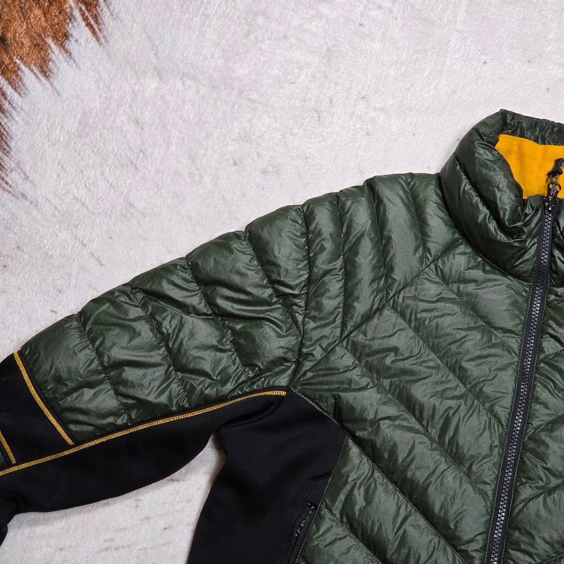 K2 케이투 구스다운 카키 패딩 점퍼 상품이미지3