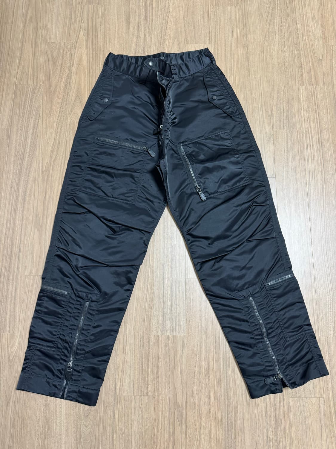 이스트로그 플라이트팬츠 블랙 m사이즈 상품이미지1